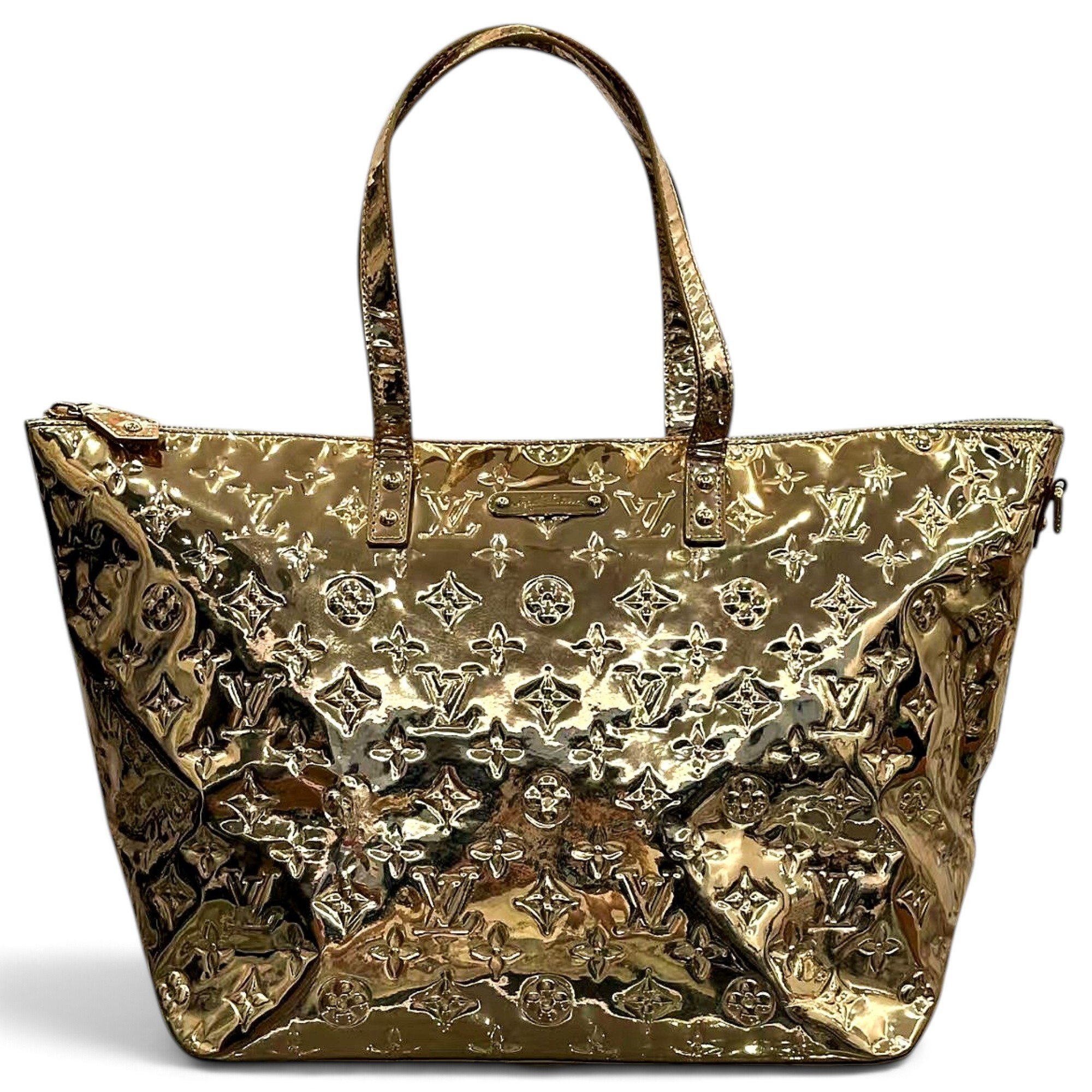 Bellevue patent leather tote