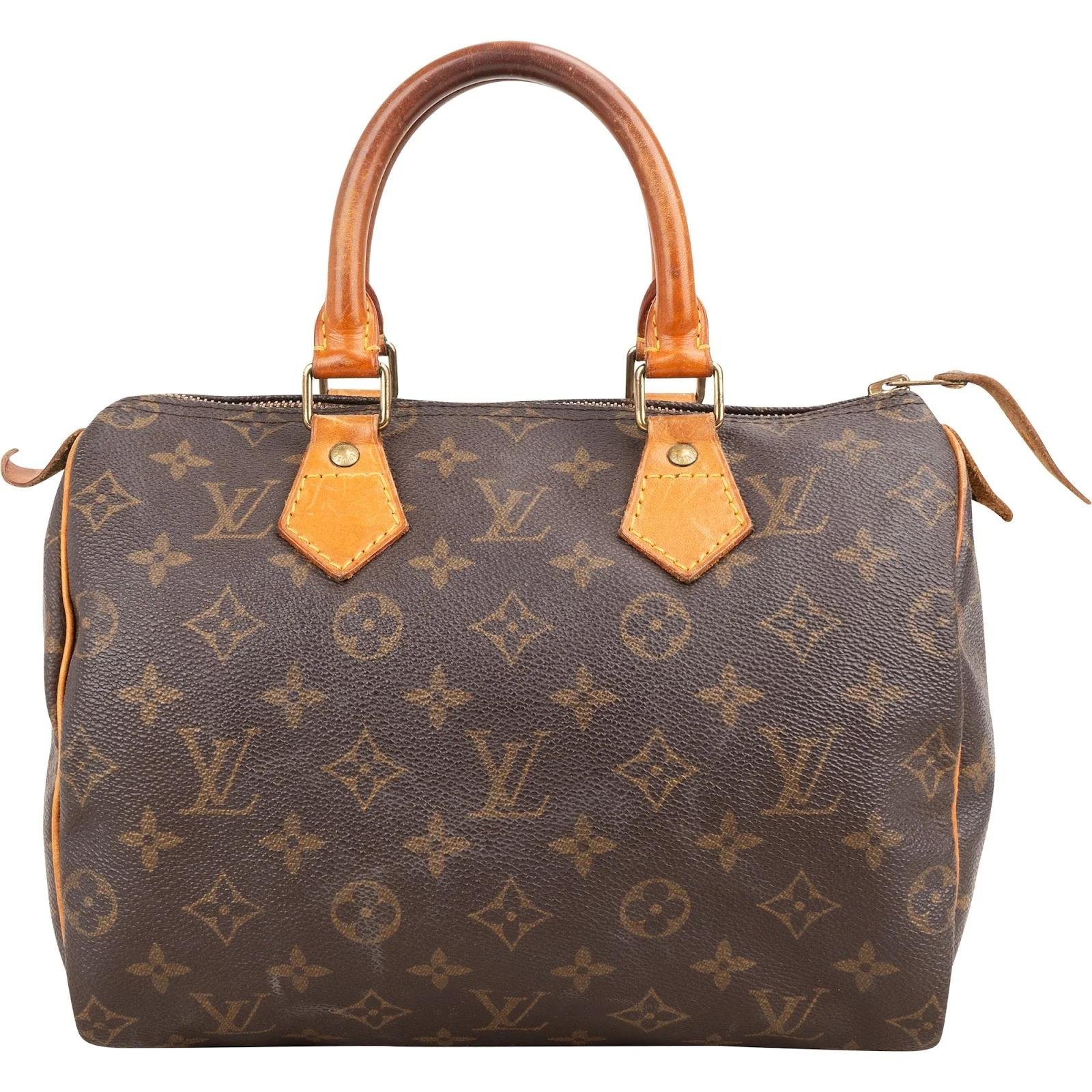 Speedy leather handbag