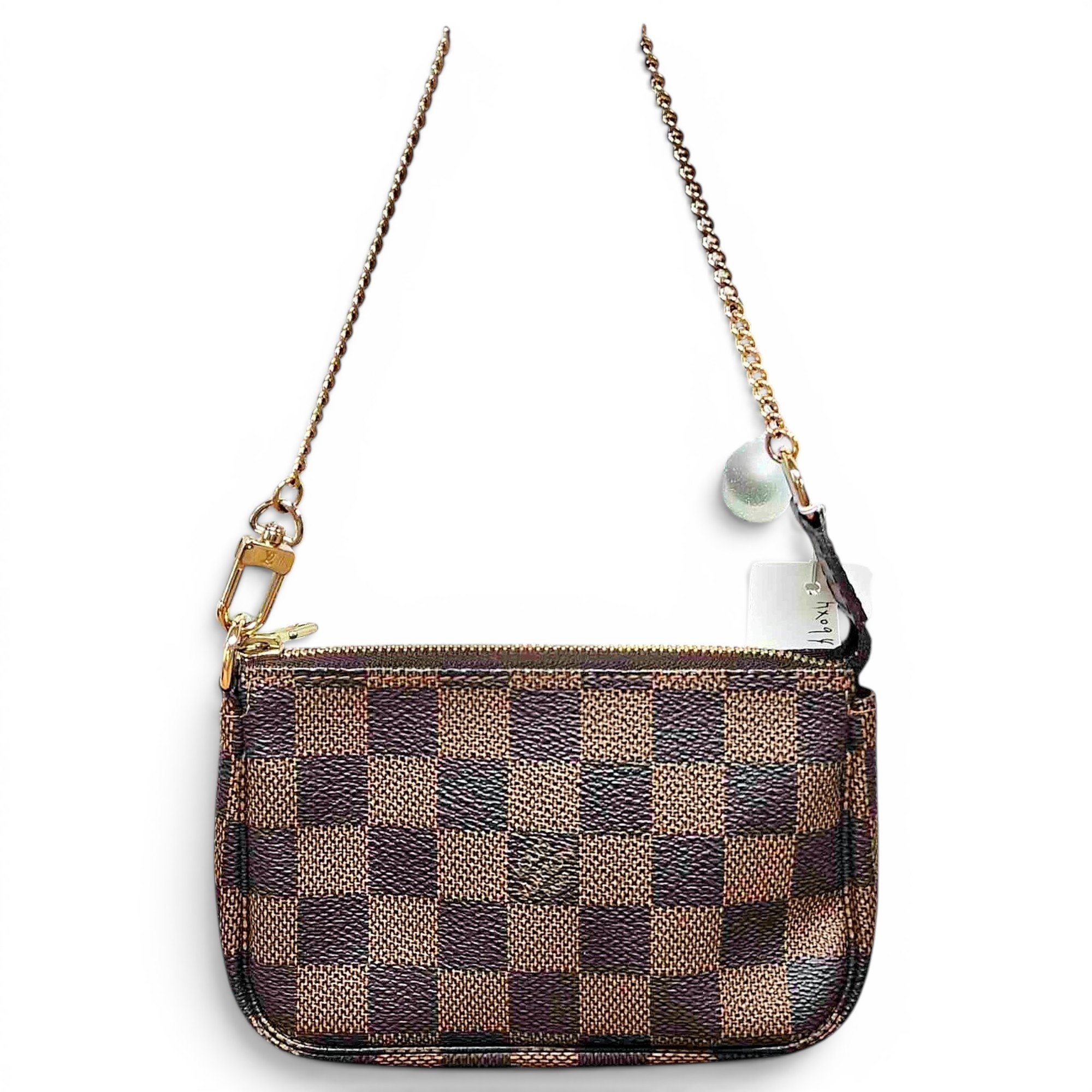 Pochette Accessoire vinyl handbag