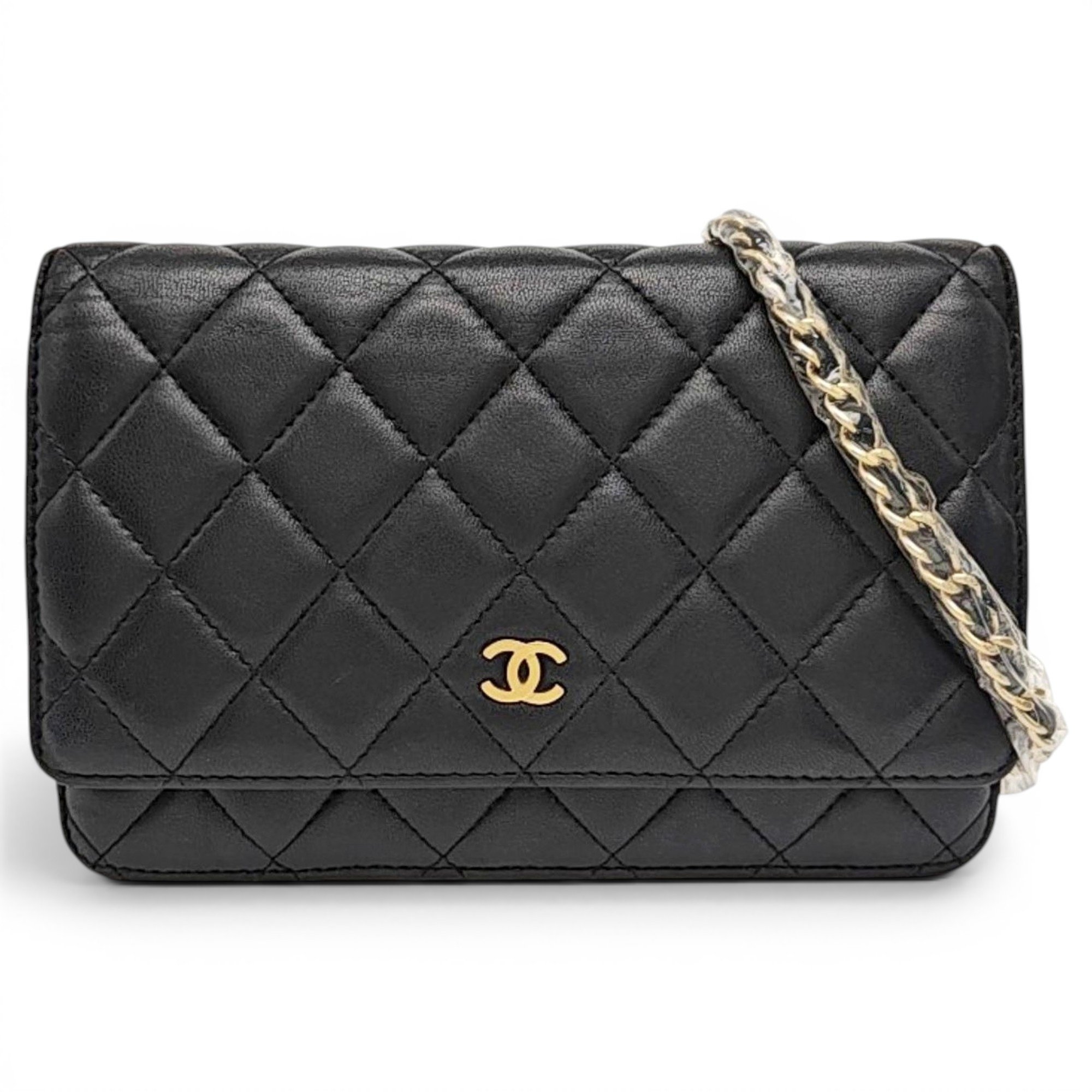 Wallet On Chain Timeless/Classique leather handbag