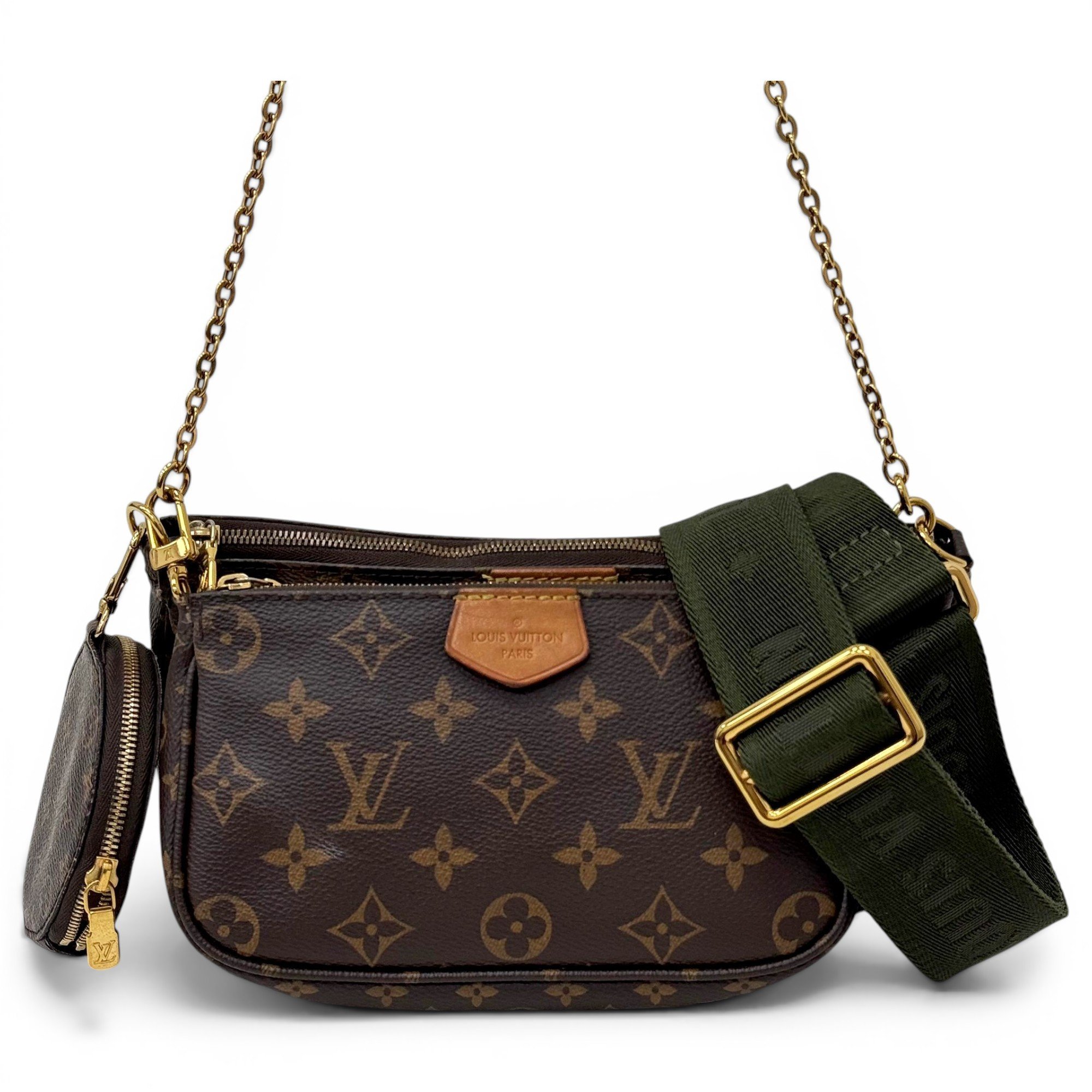 Multi Pochette Accessoires leather handbag