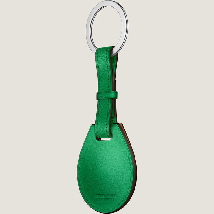Bambou Apple Airtag Hermès Key Ring