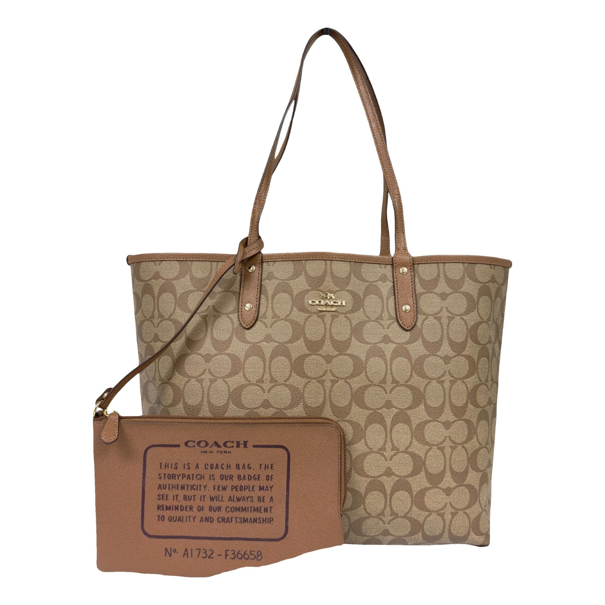 CITY ZIP TOTE leather handbag