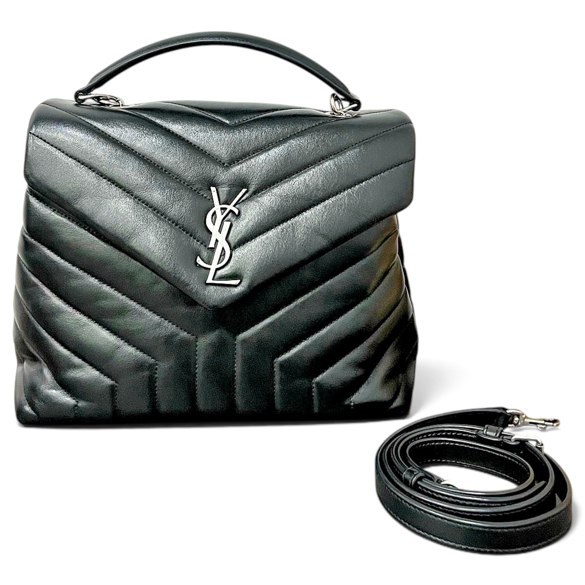 Loulou leather crossbody bag