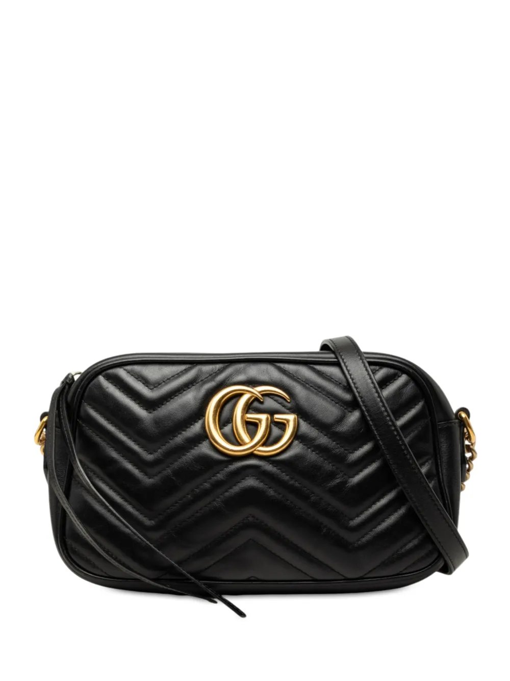 2000-2015 Small GG Marmont Matelasse Calfskin crossbody bag