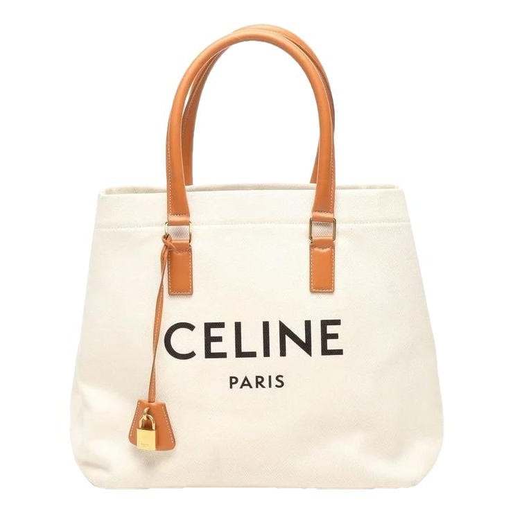 Celine Cabas Horizotal leather tote