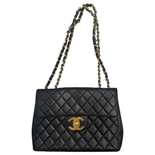 Trendy CC Flap leather handbag