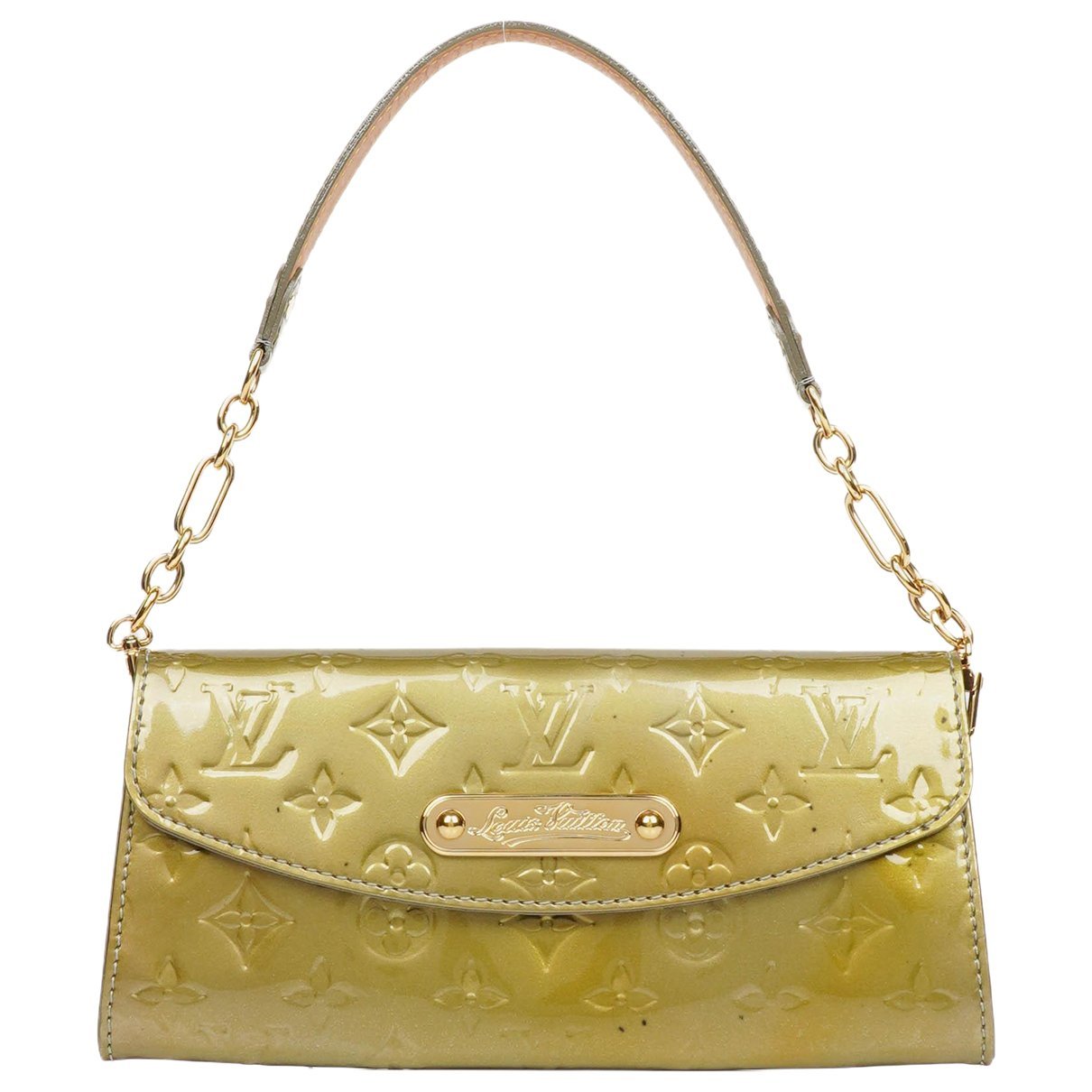 Sunset Boulevard patent leather handbag