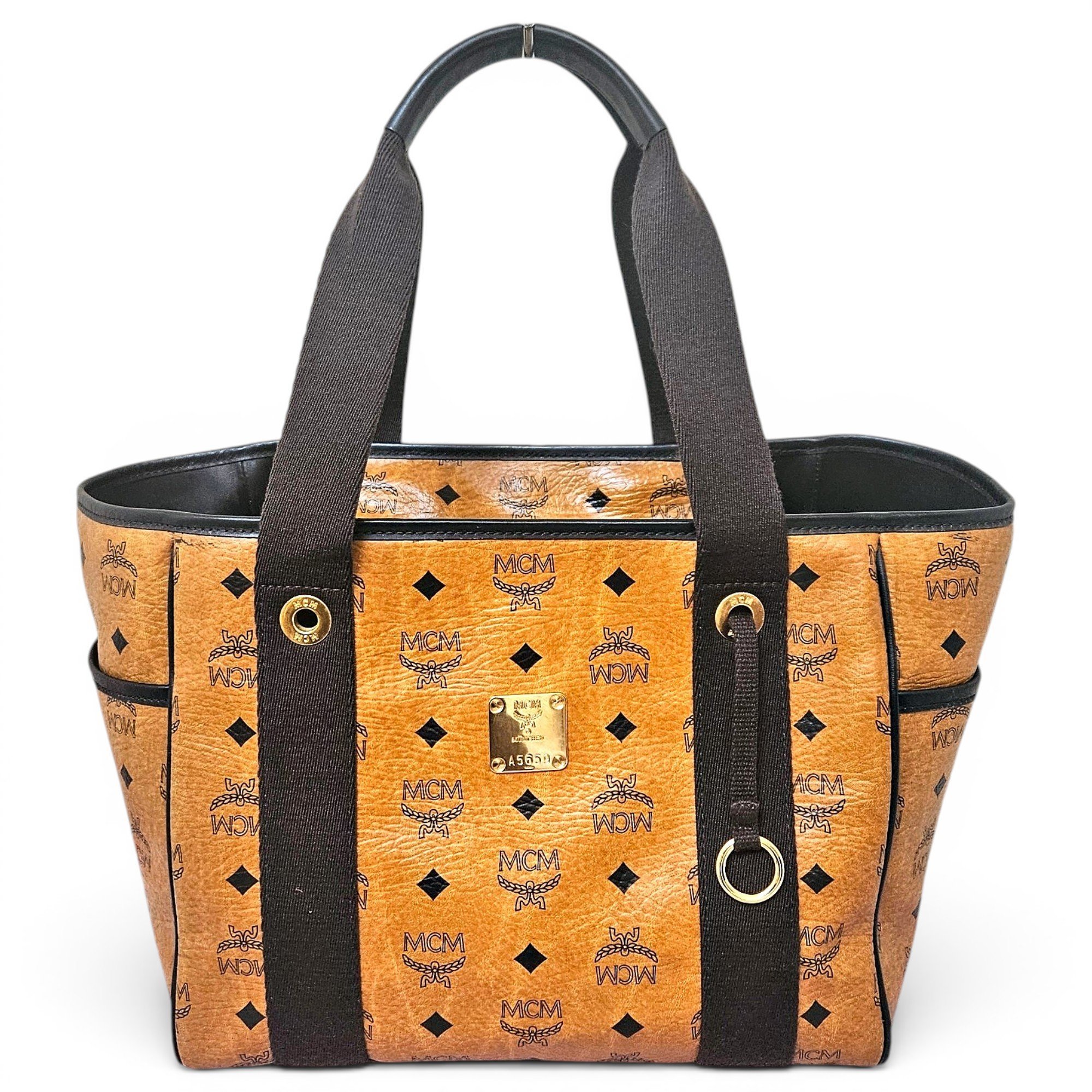 Leather satchel
