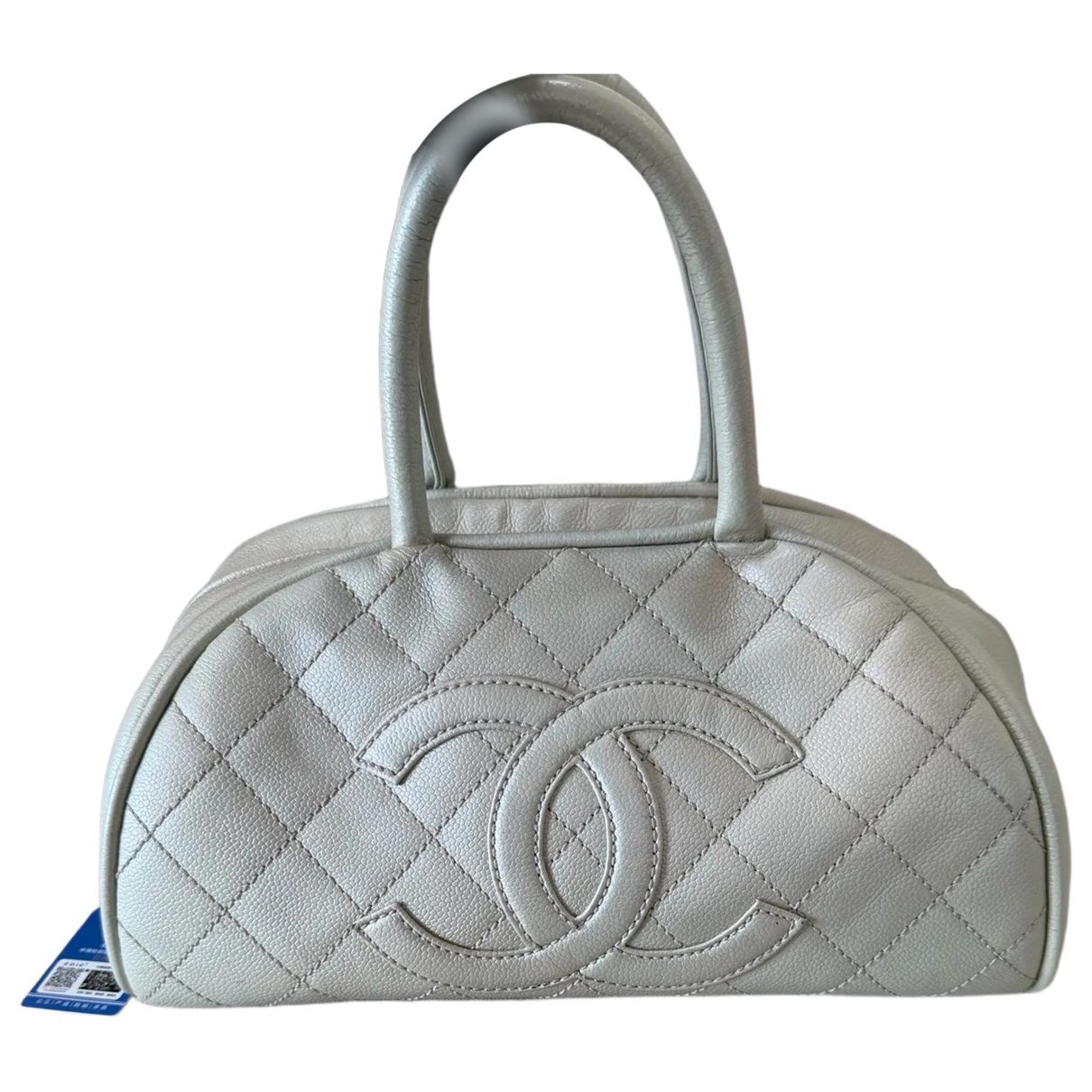 Vintage CC Chain leather handbag