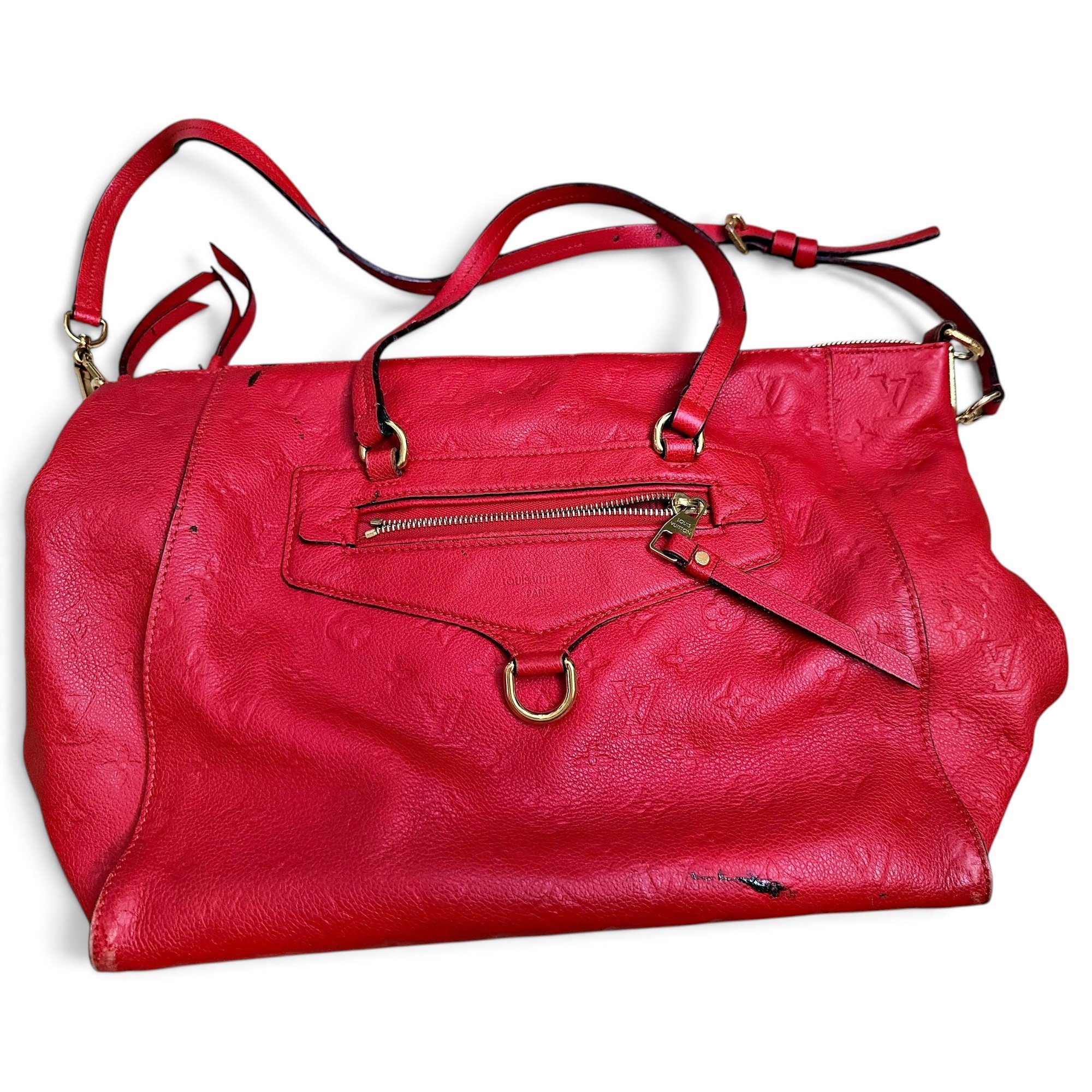 Lumineuse leather handbag