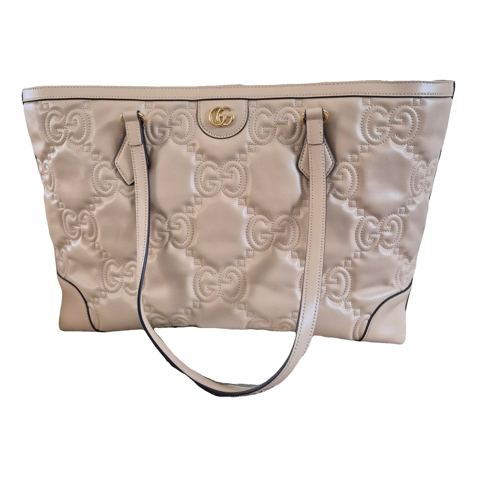 Leather tote