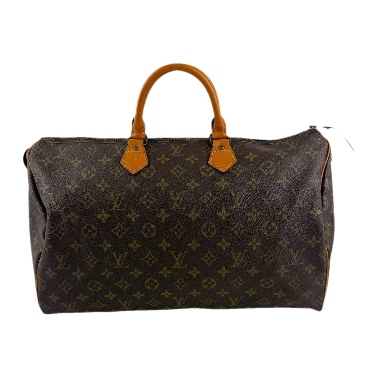 Speedy leather handbag