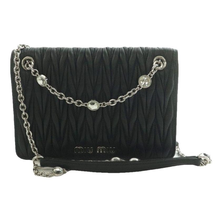 Miu Miu Matelassé leather handbag