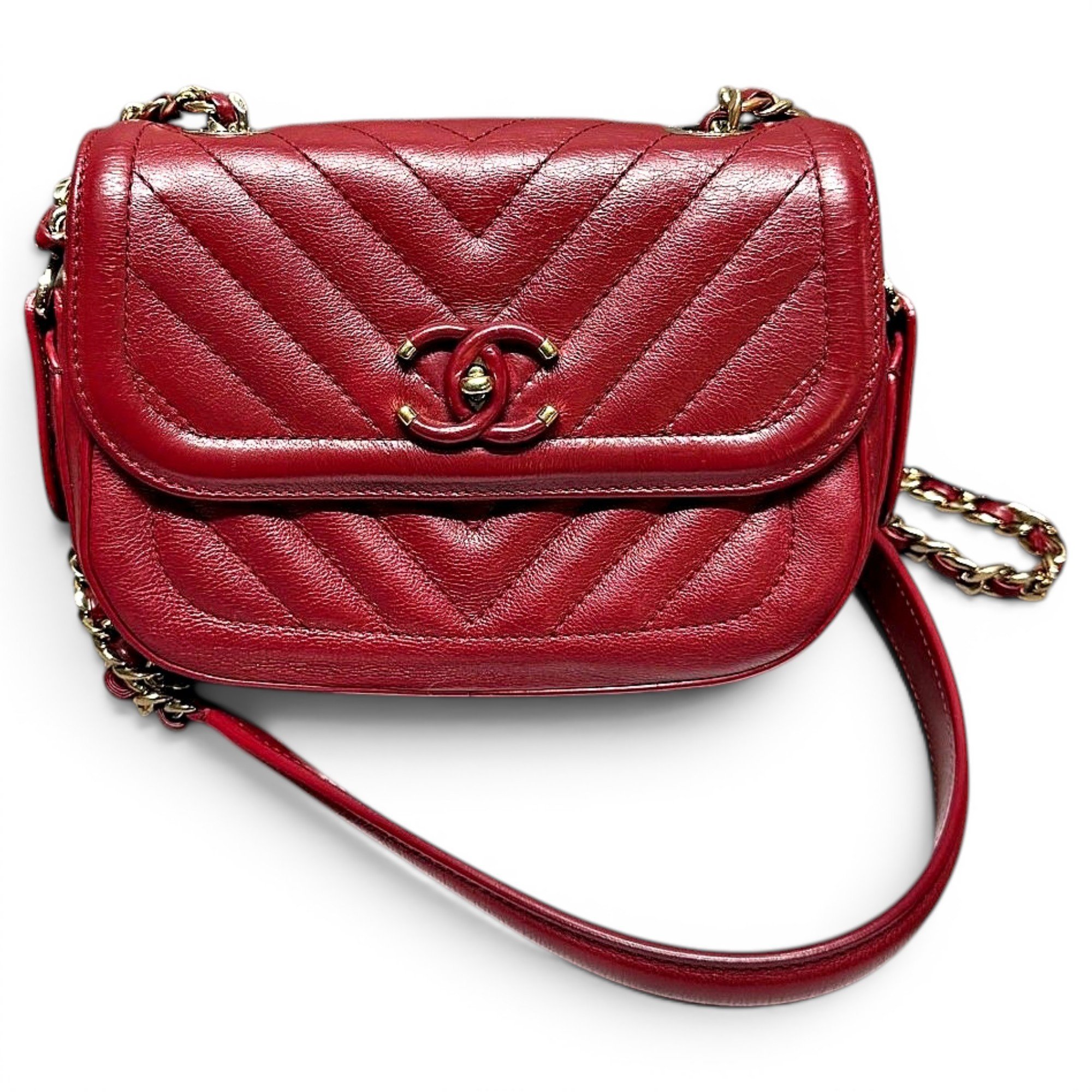 Wallet On Chain Timeless/Classique leather handbag