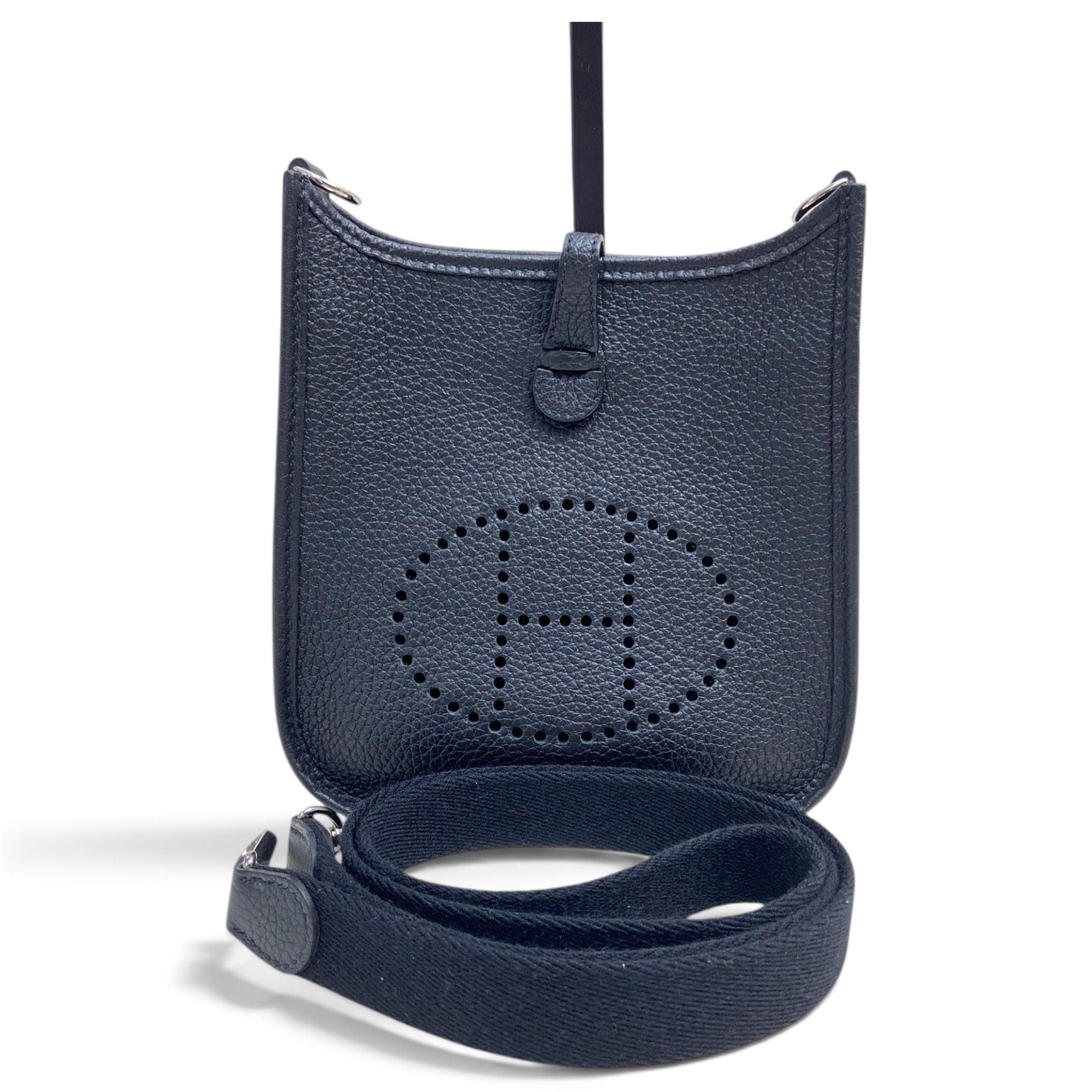 Mini Evelyne leather handbag