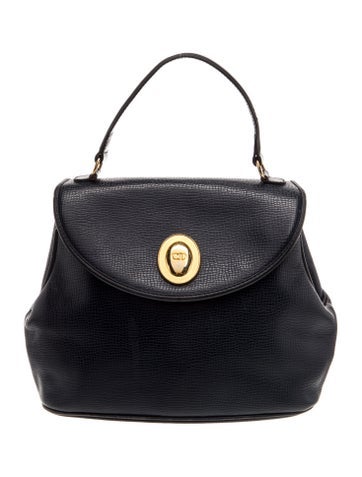 Leather Top Handle Bag Vintage