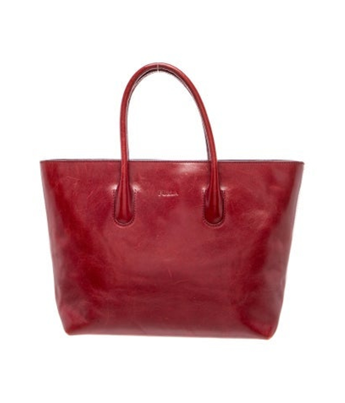 Furla Leather Top Handle Bag