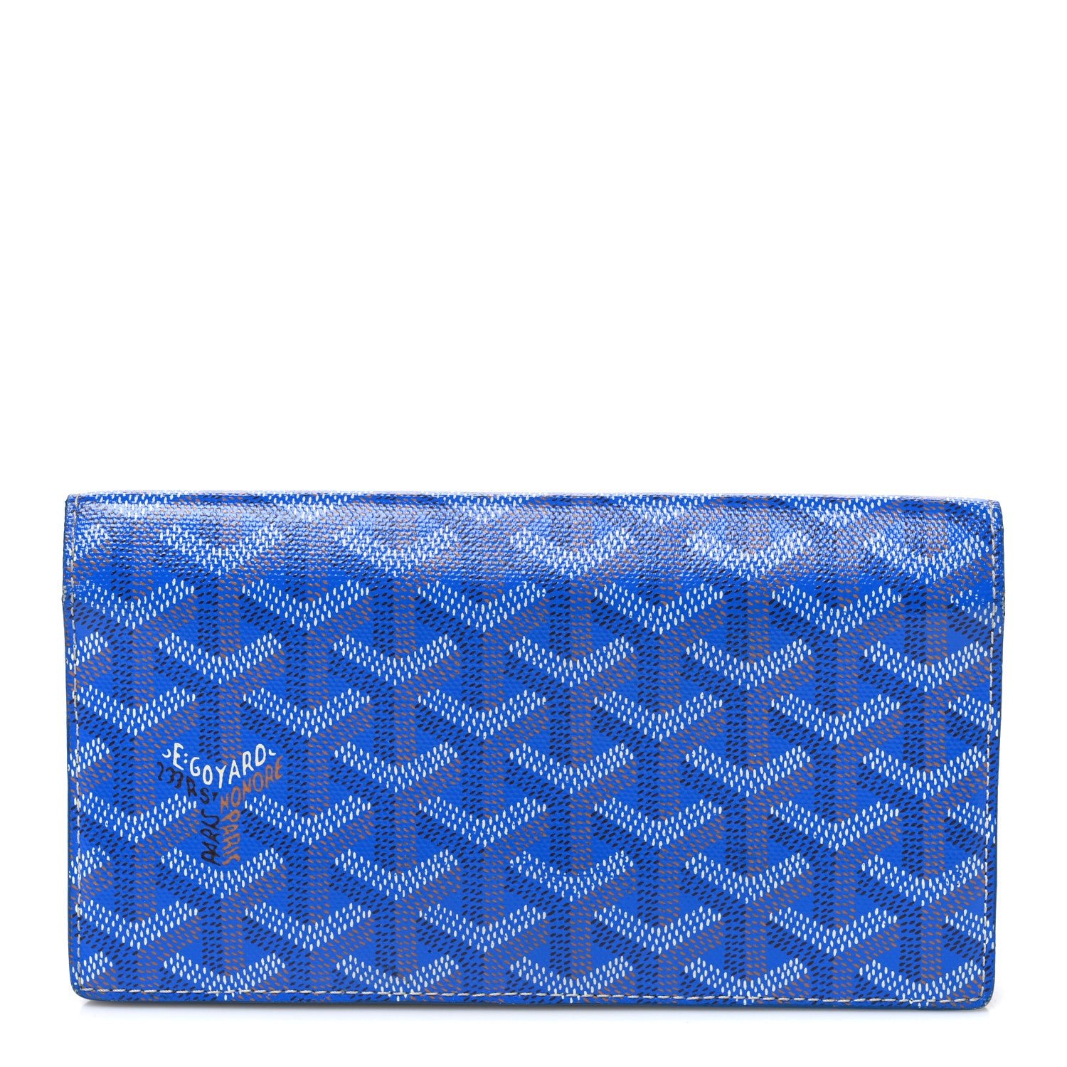 Goyard Goyardine Richelieu Wallet Sky Blue