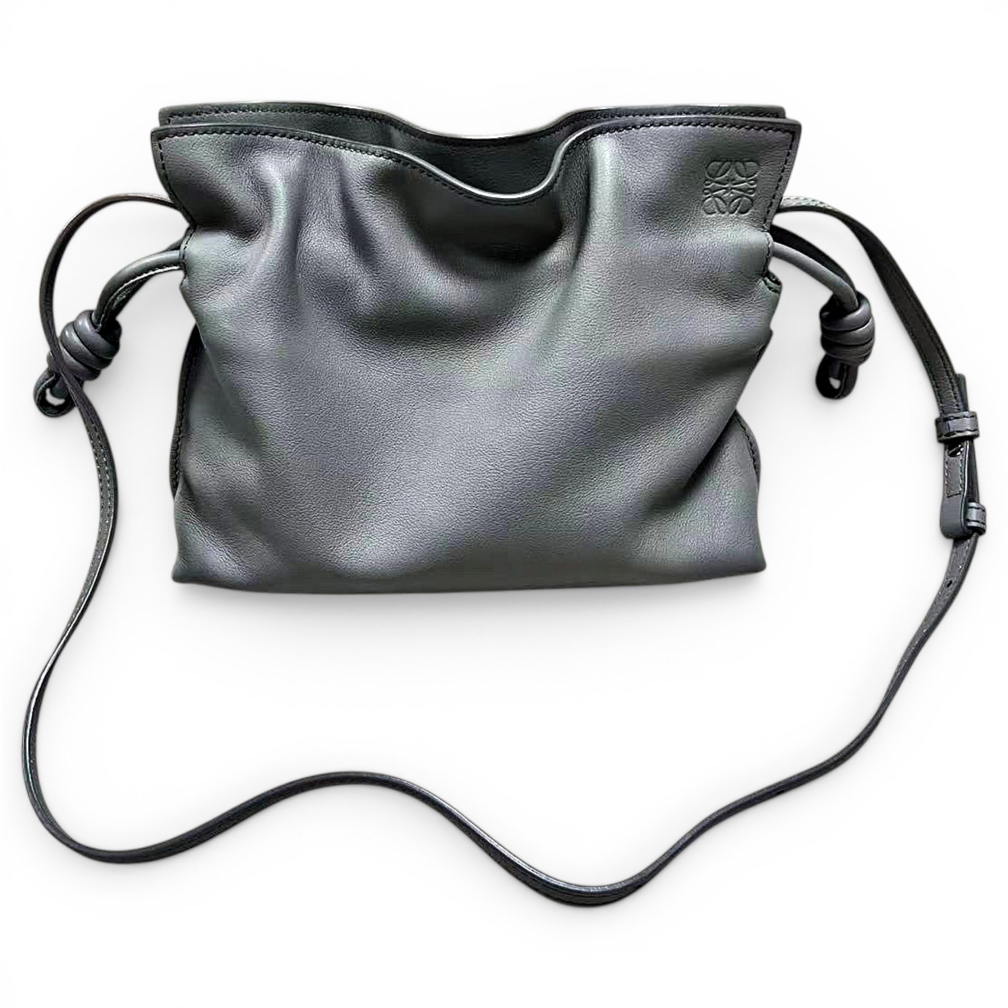 Flamenco leather handbag