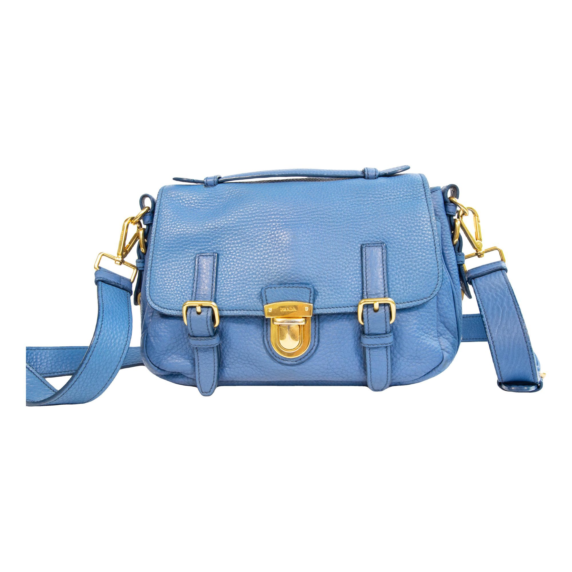 Leather crossbody bag