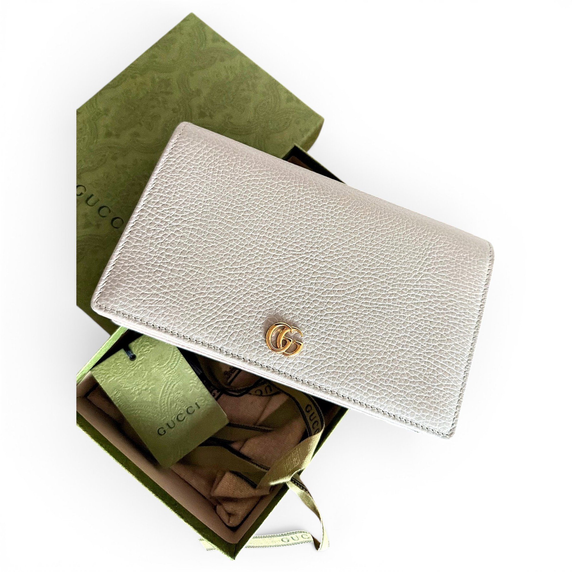 GG Marmont Chain leather crossbody bag