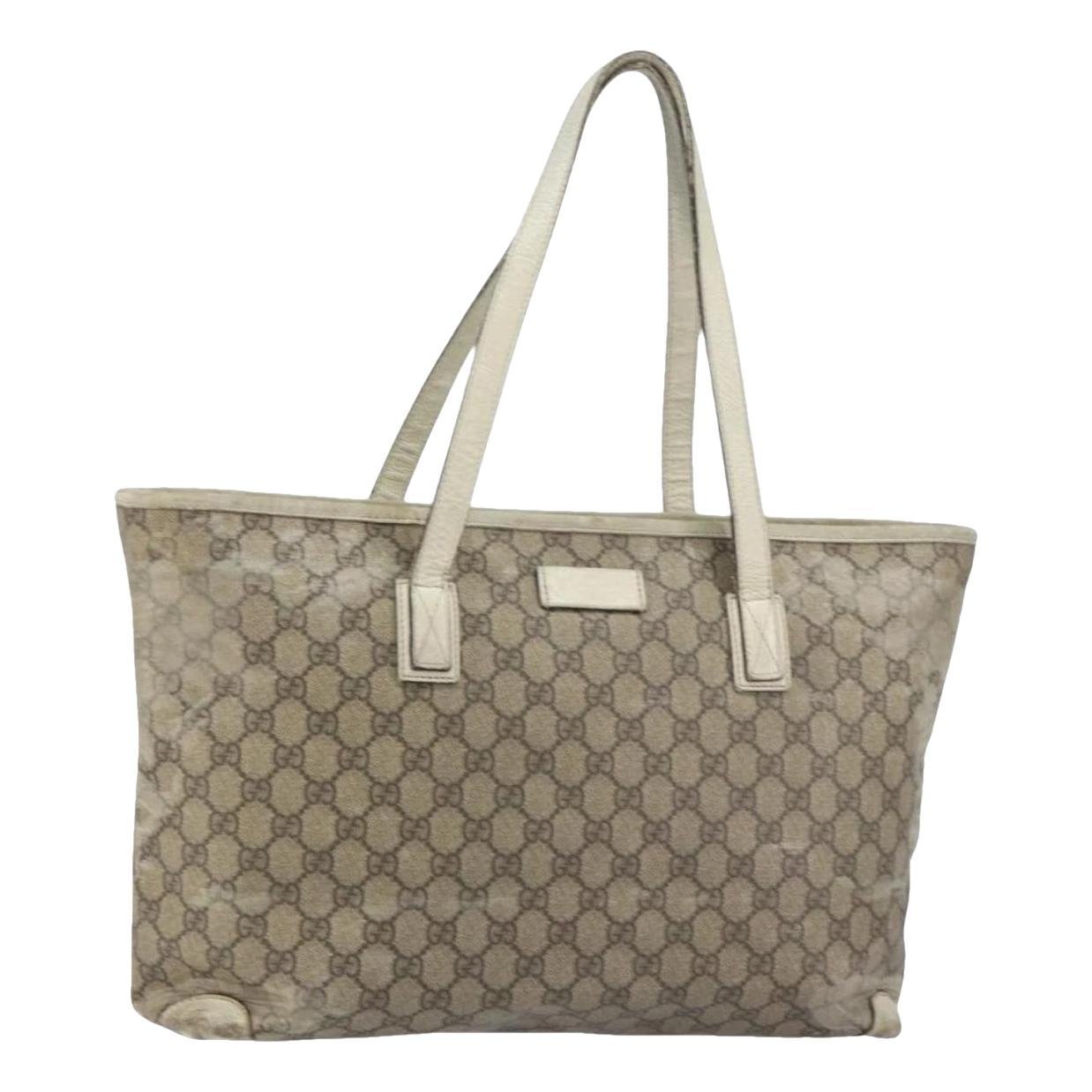 Leather tote