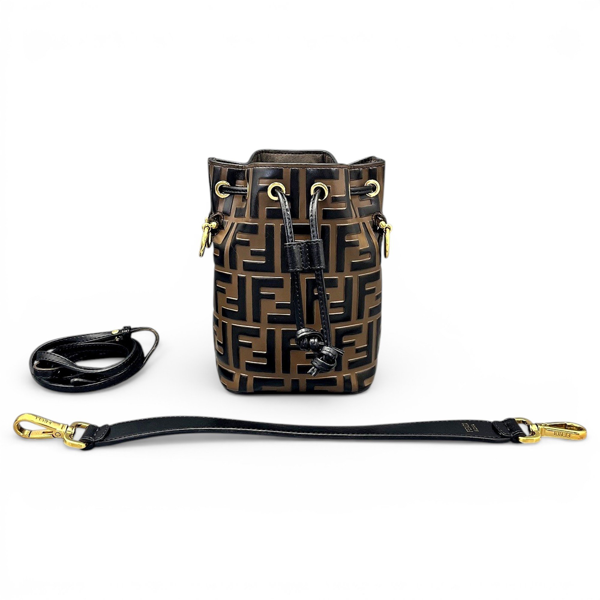 Mon Trésor leather handbag