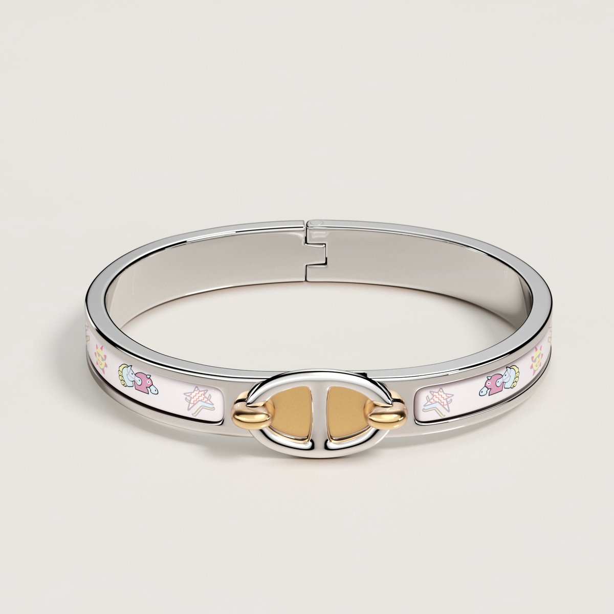 Mini Clic Chaine d'Ancre Funny Ice Cream bracelet
