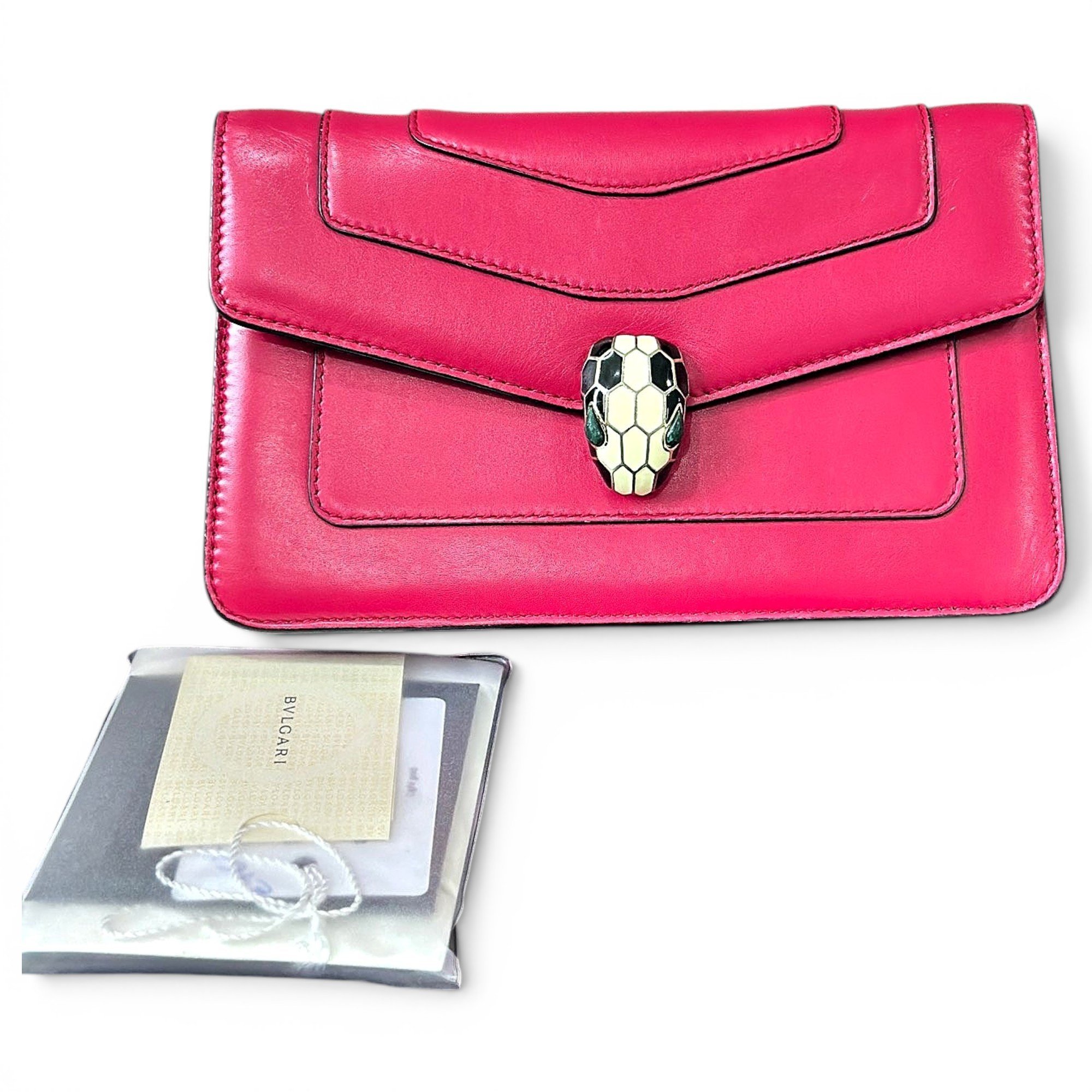 Serpenti leather crossbody bag