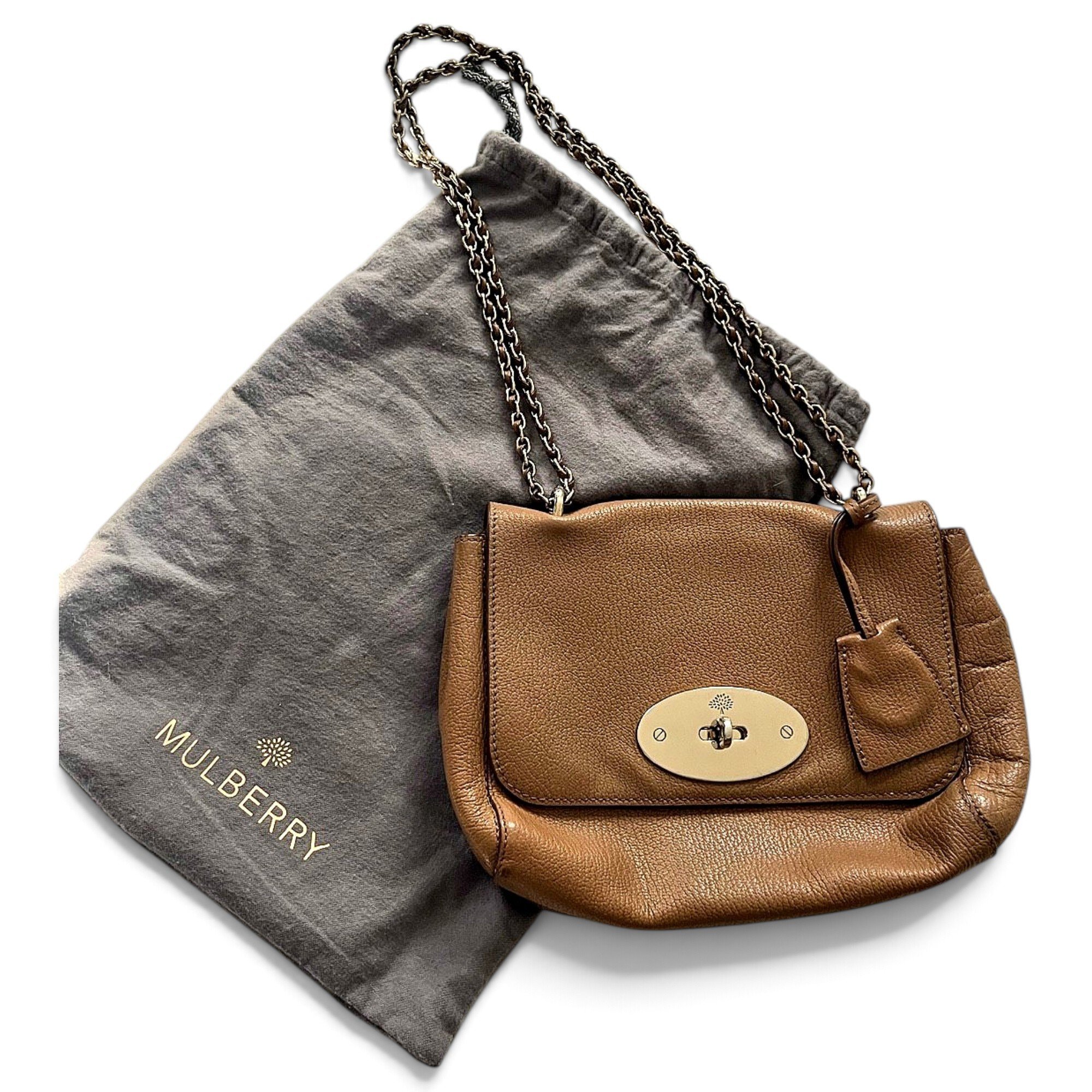 Lily leather handbag