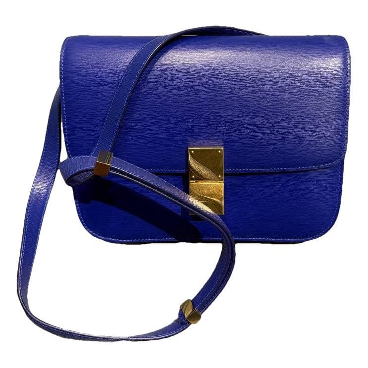 Classic leather crossbody bag