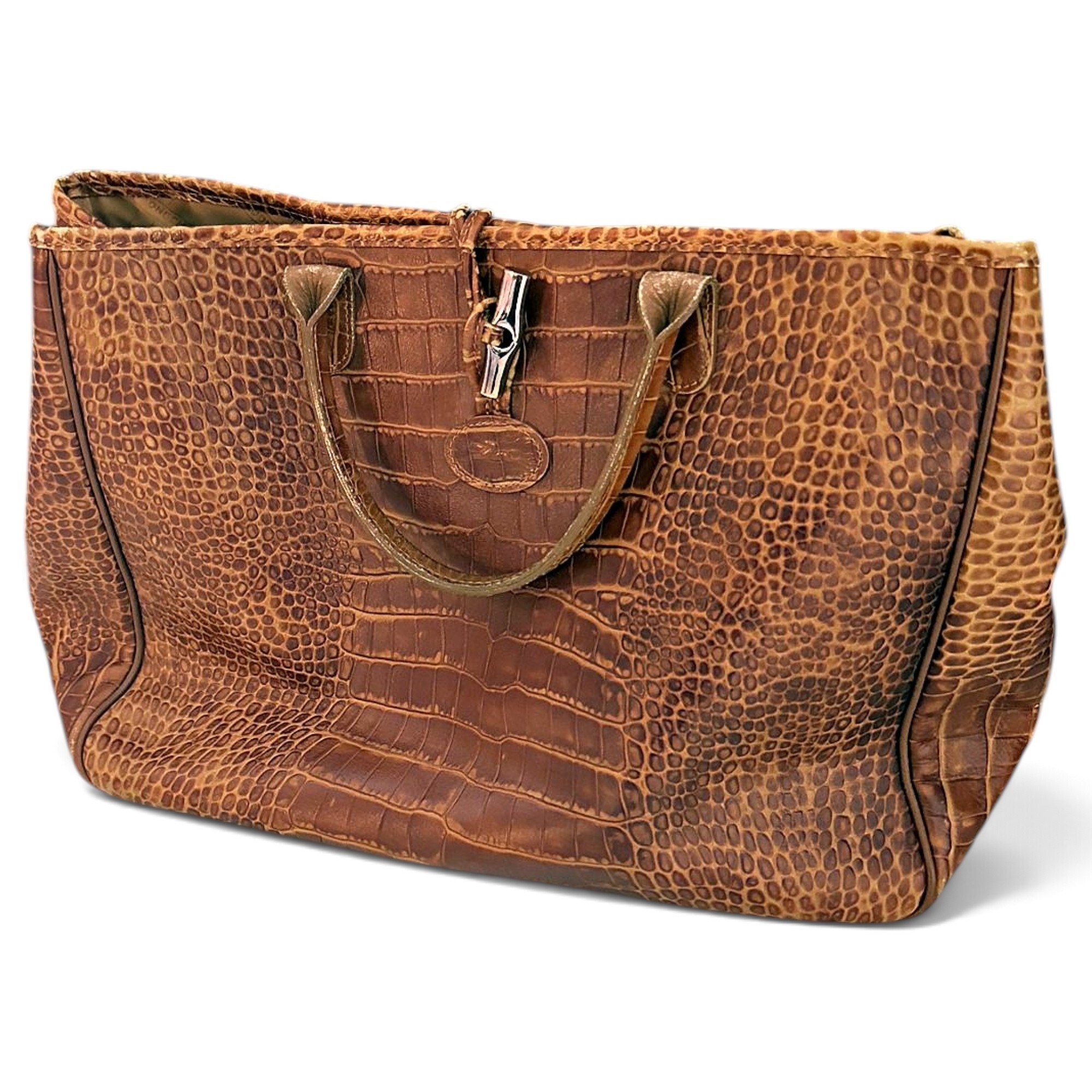 Roseau leather tote