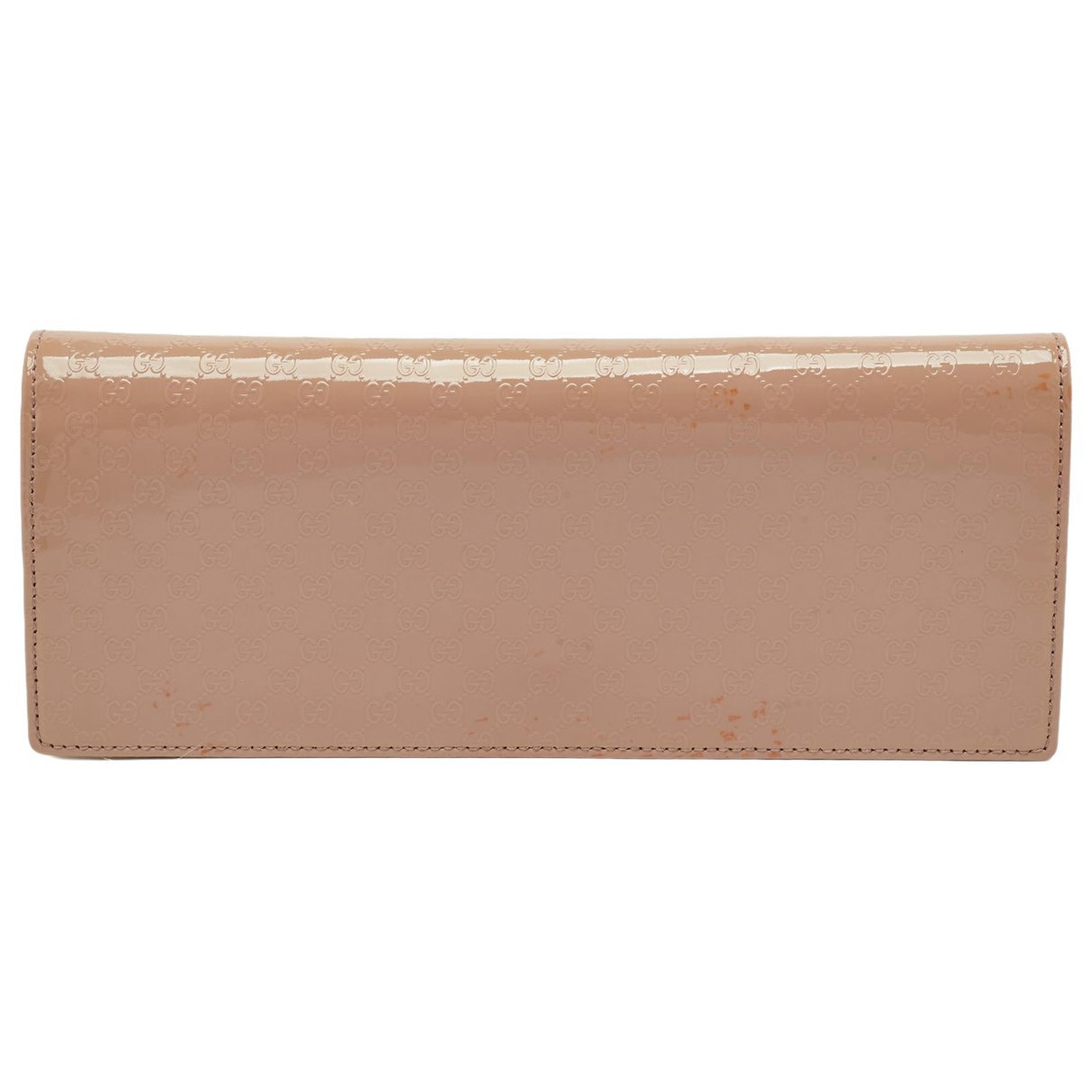 Broadway patent leather clutch bag
