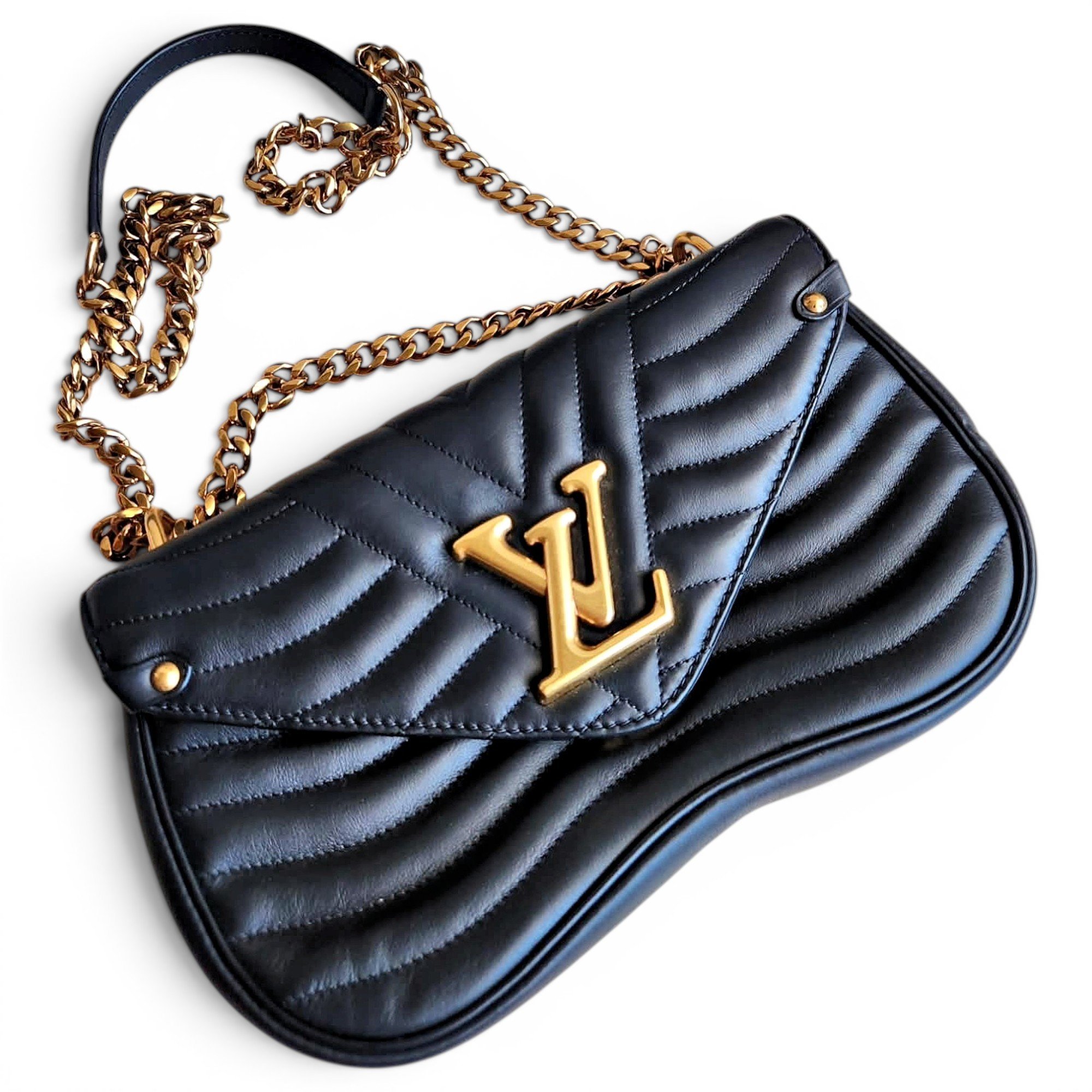 New Wave leather crossbody bag