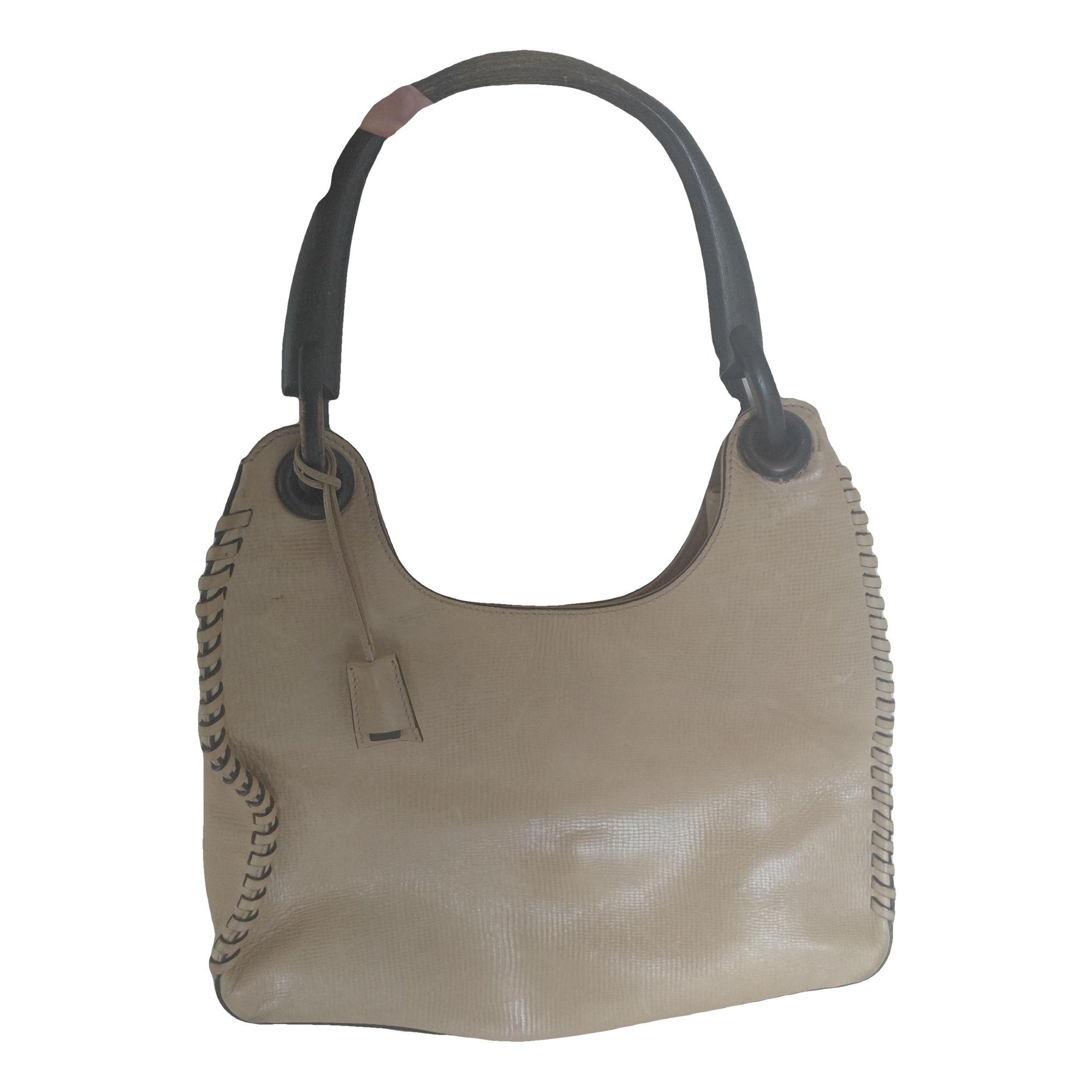 Vintage Bamboo leather handbag