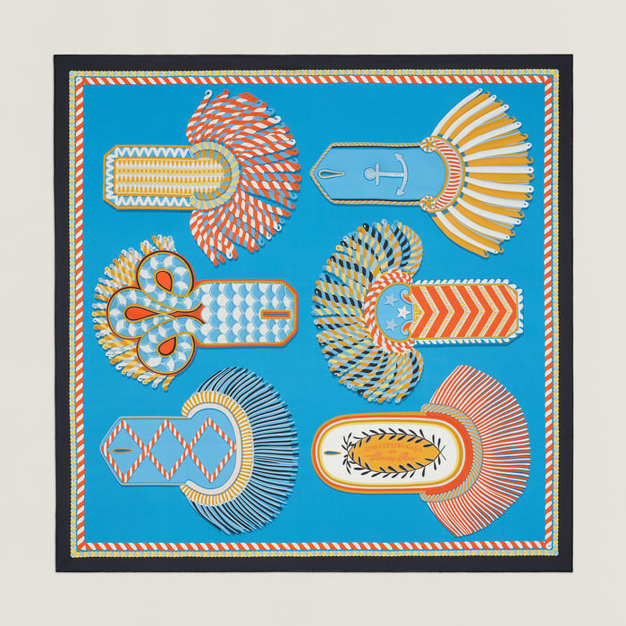 Epaulettes De Gala Double Face Scarf 90