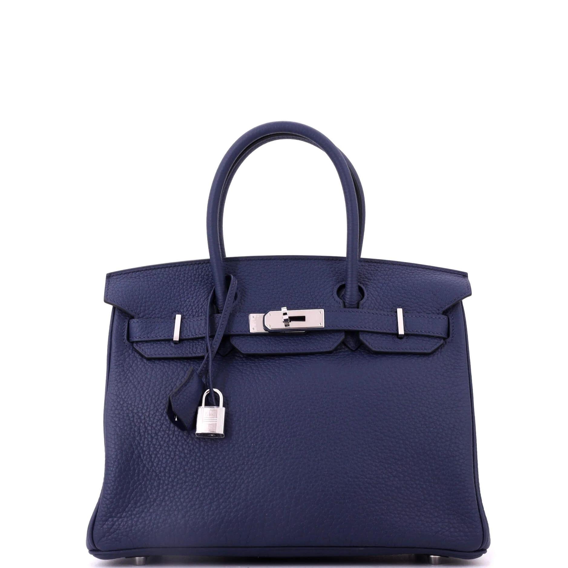 Birkin 30 leather tote