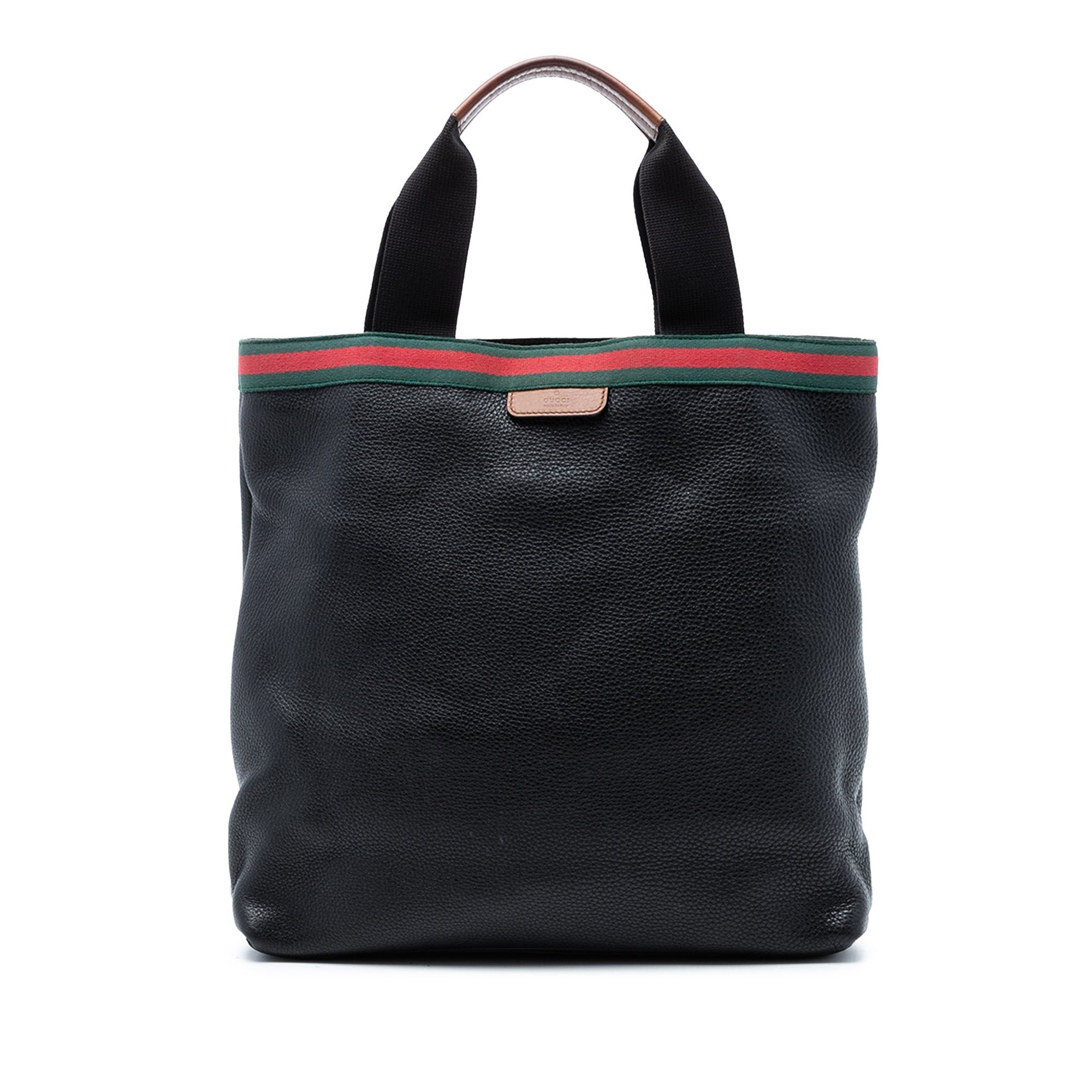 Leather tote