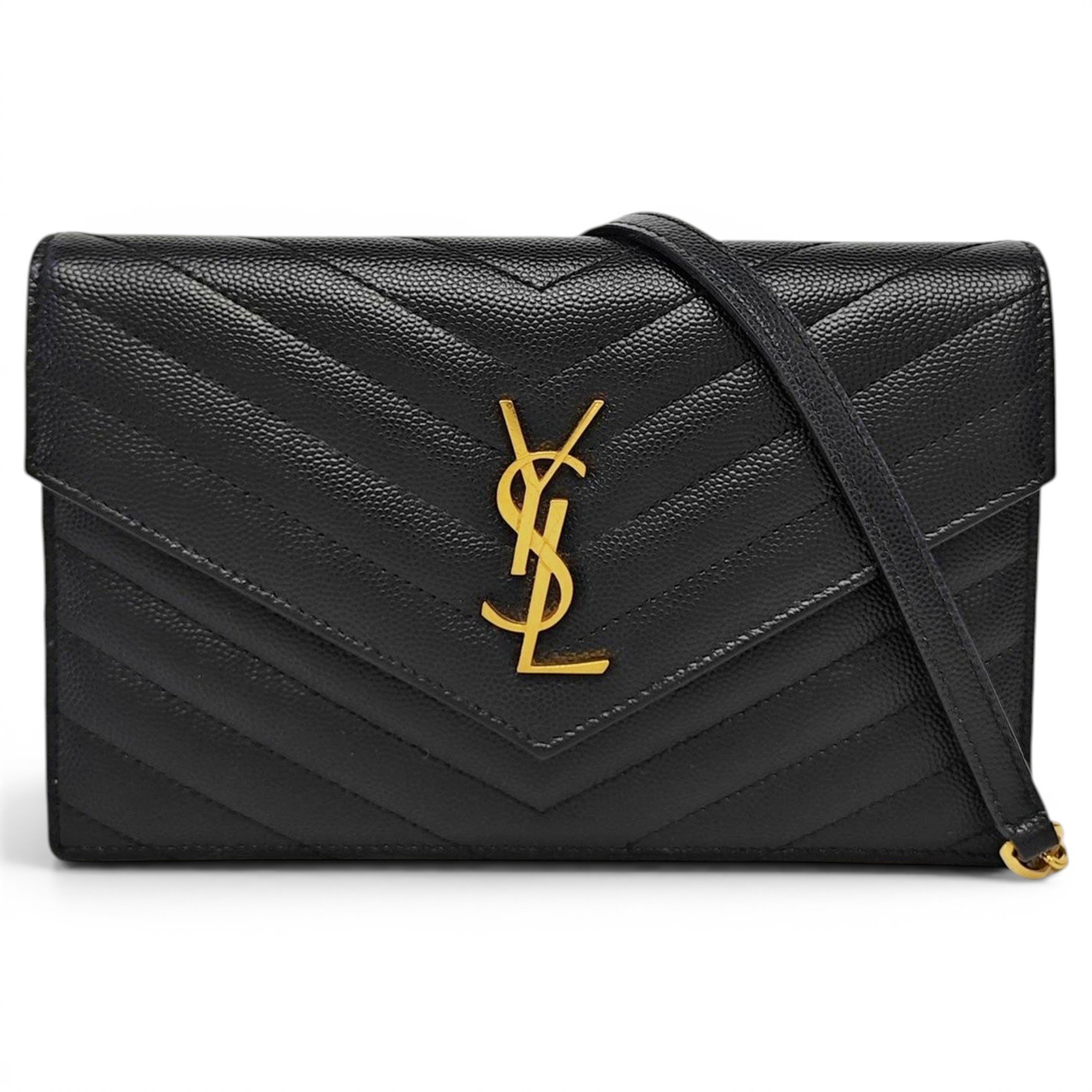 Baby monogramme leather handbag