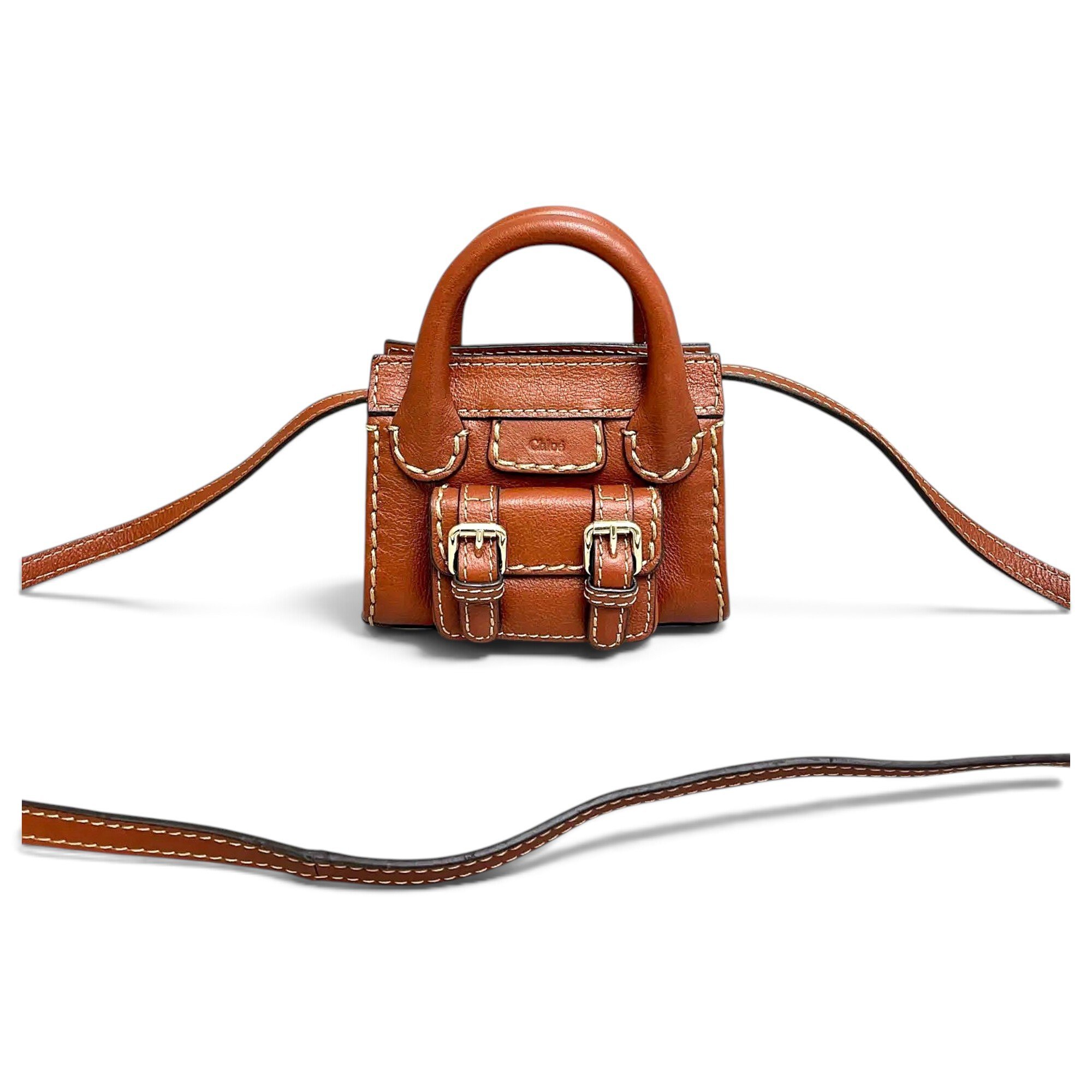 Edith leather crossbody bag
