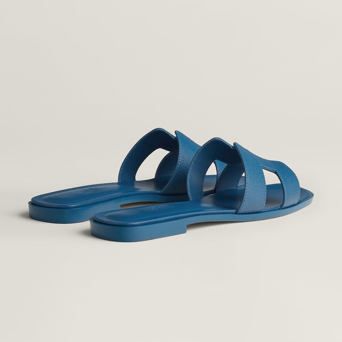 Bleu Bleuet Oran Sandal