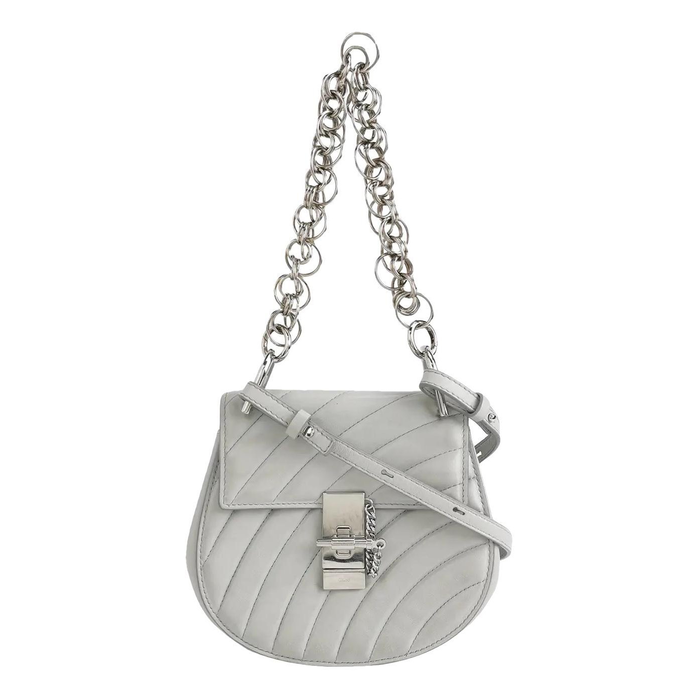 Drew leather crossbody bag