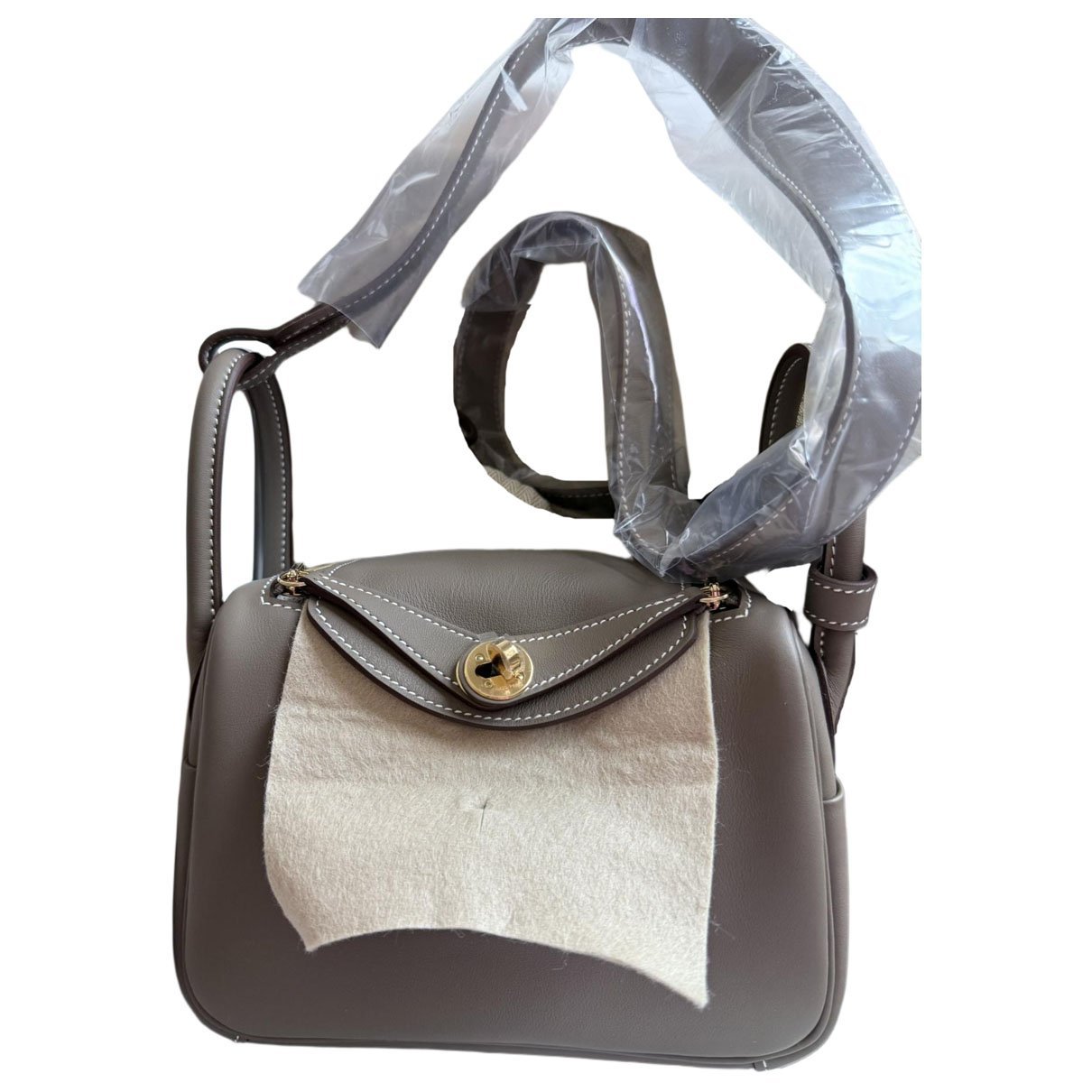 Lindy leather handbag