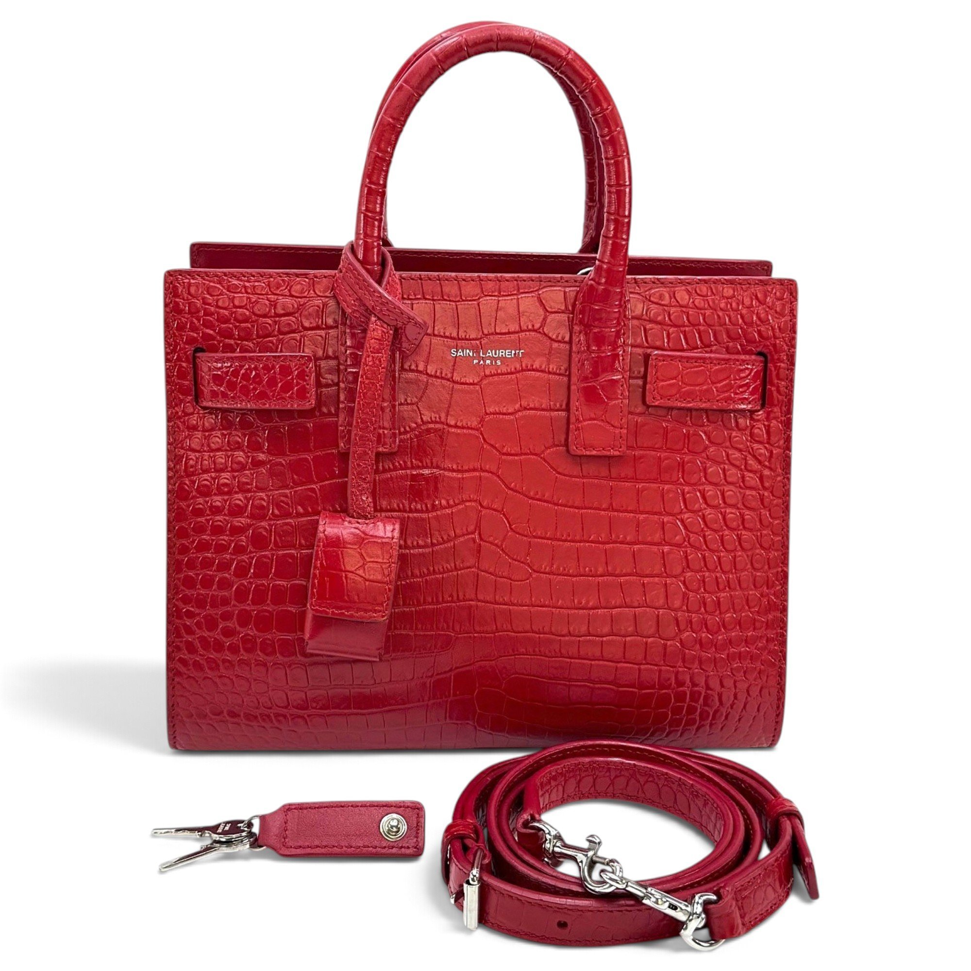 Saint Laurent Sac de Jour leather handbag