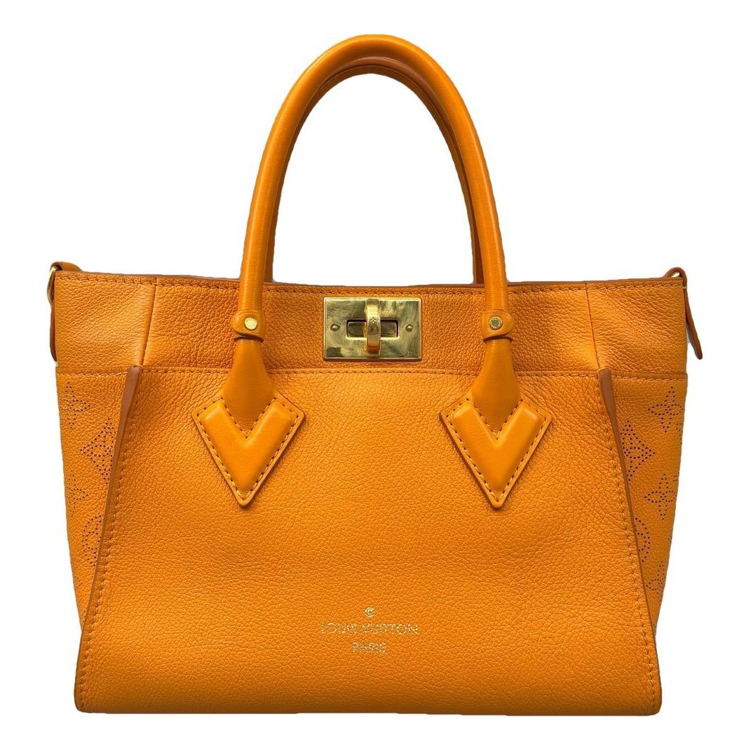 On My Side leather handbag