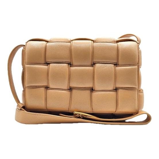 Cassette Padded leather handbag