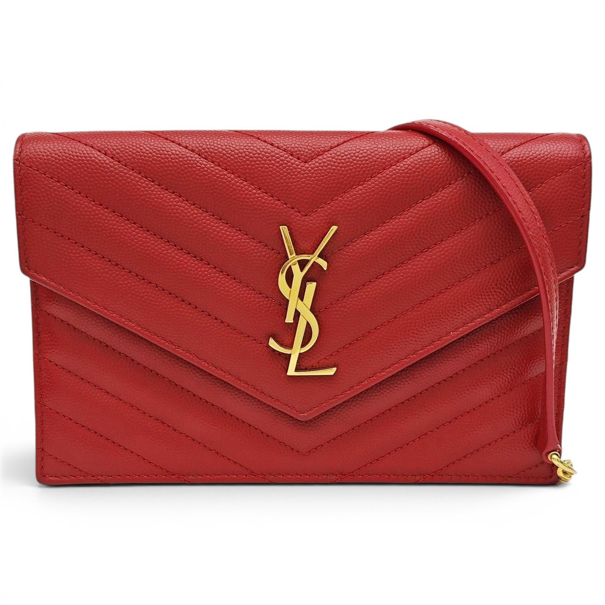 Baby monogramme leather handbag