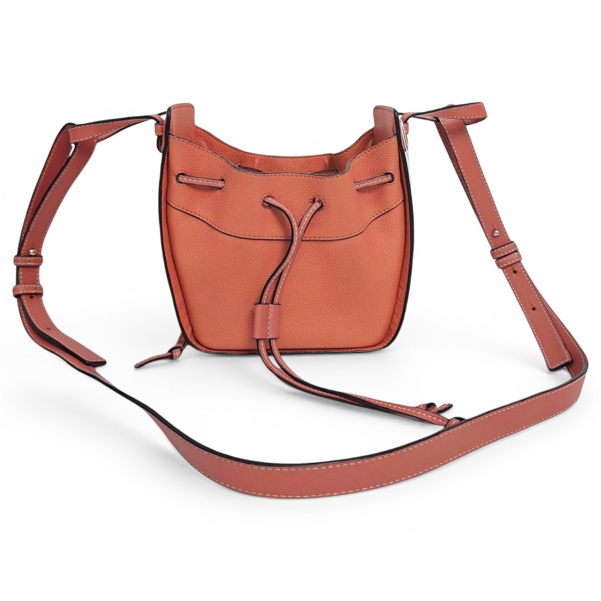Hammock leather handbag