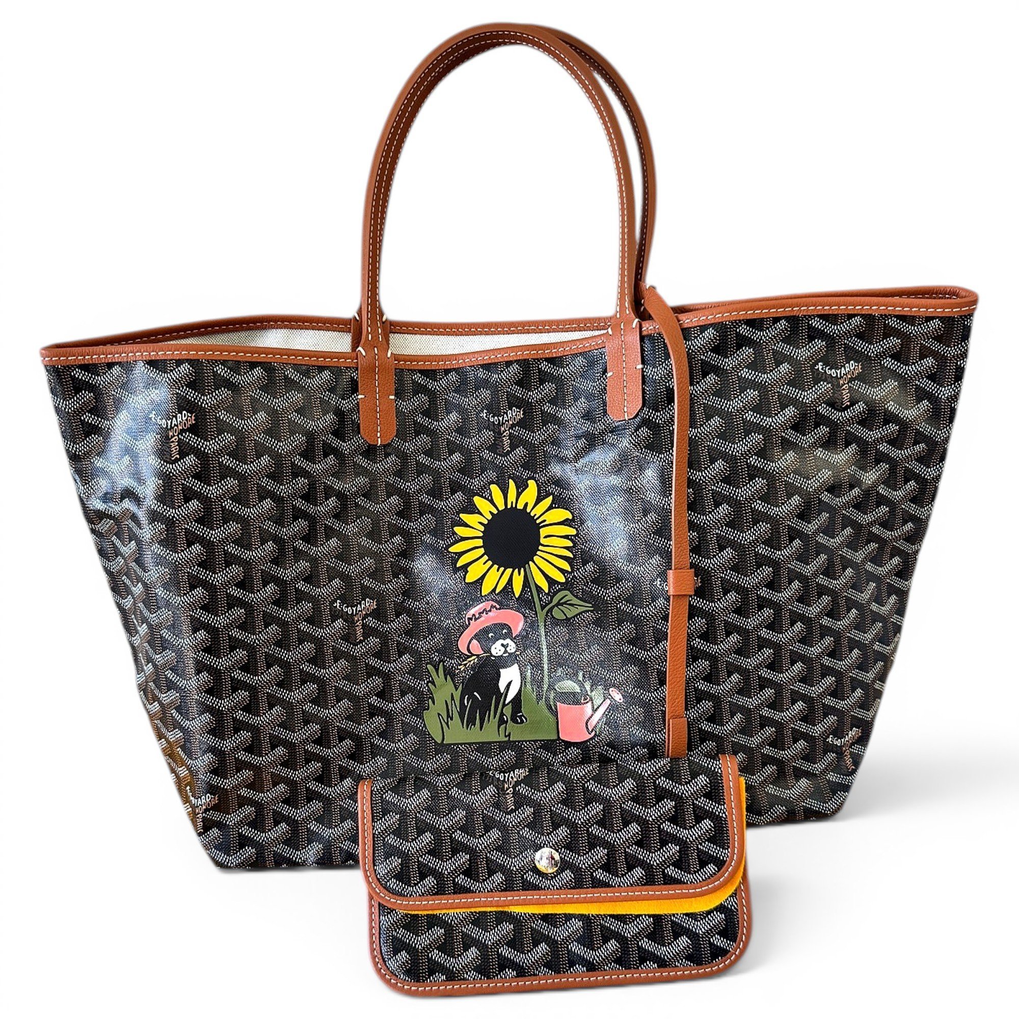 Goyard Saint-Louis cloth tote